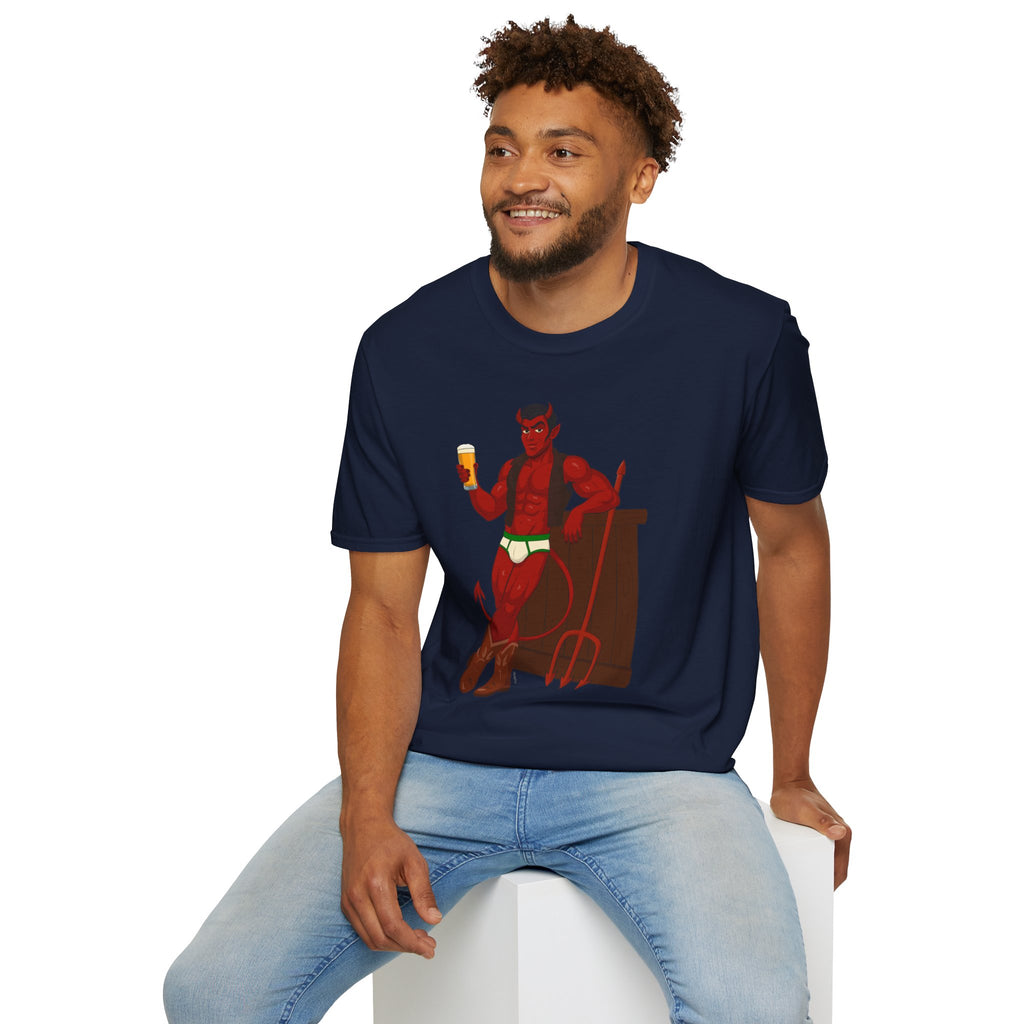 Saddle Up, Devil - Unisex Softstyle T-Shirt