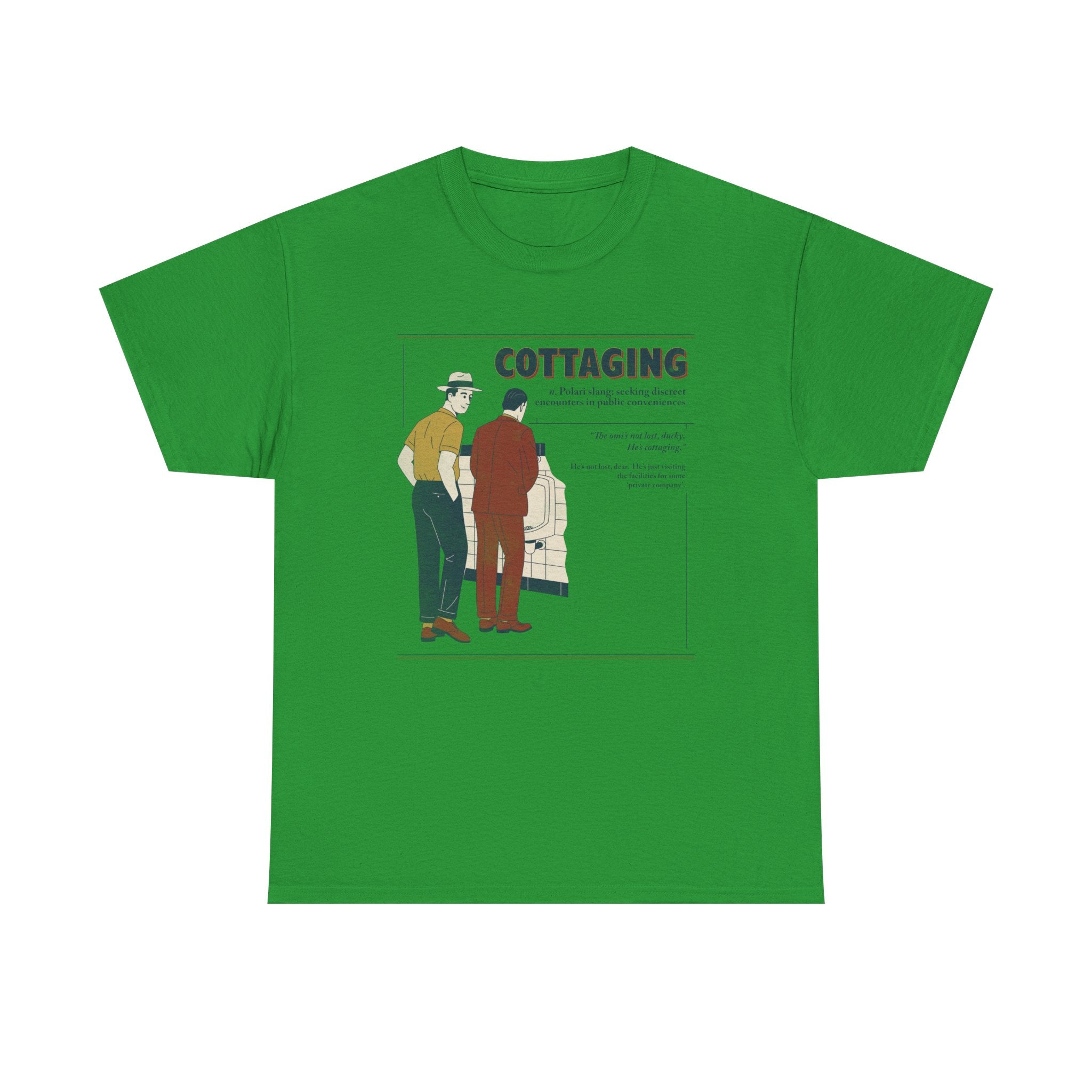 Polari: Cottaging - Unisex Heavy Cotton Shirt