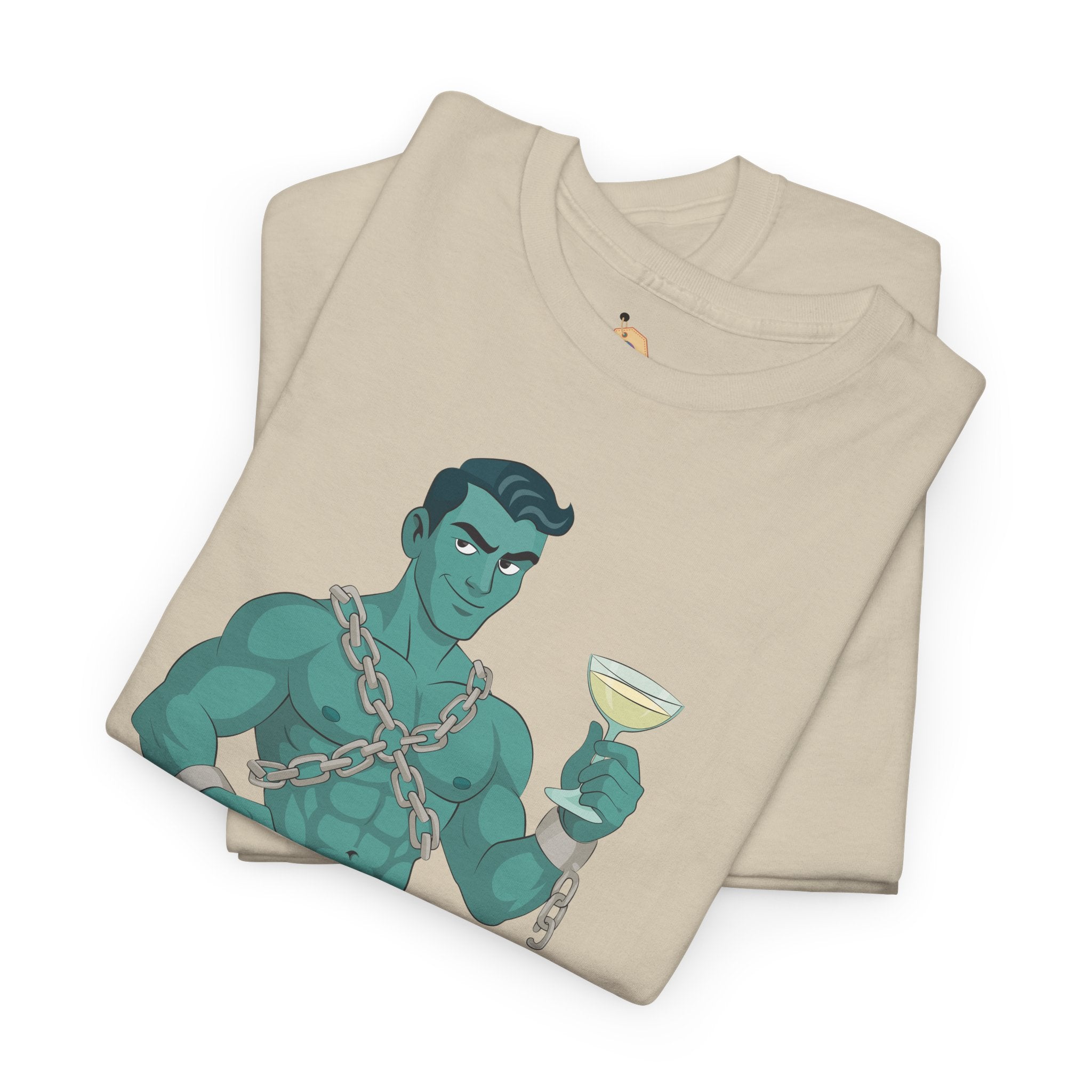 Hunk in chains - Unisex Heavy Cotton Shirt