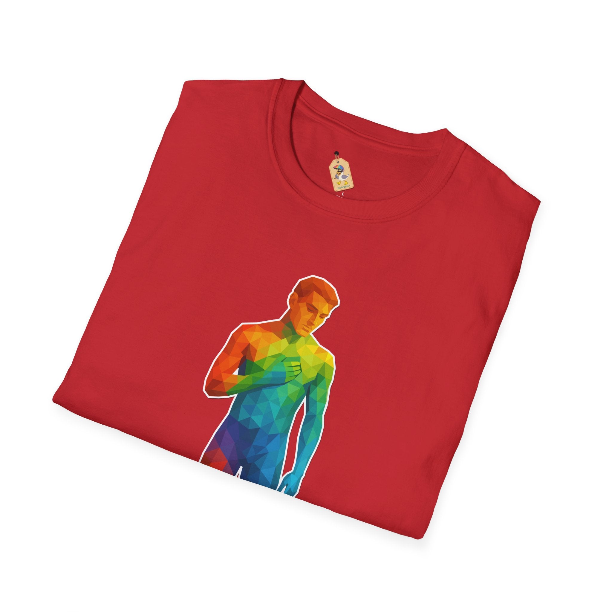 Geometric Pride Twink - Unisex Softstyle T-Shirt
