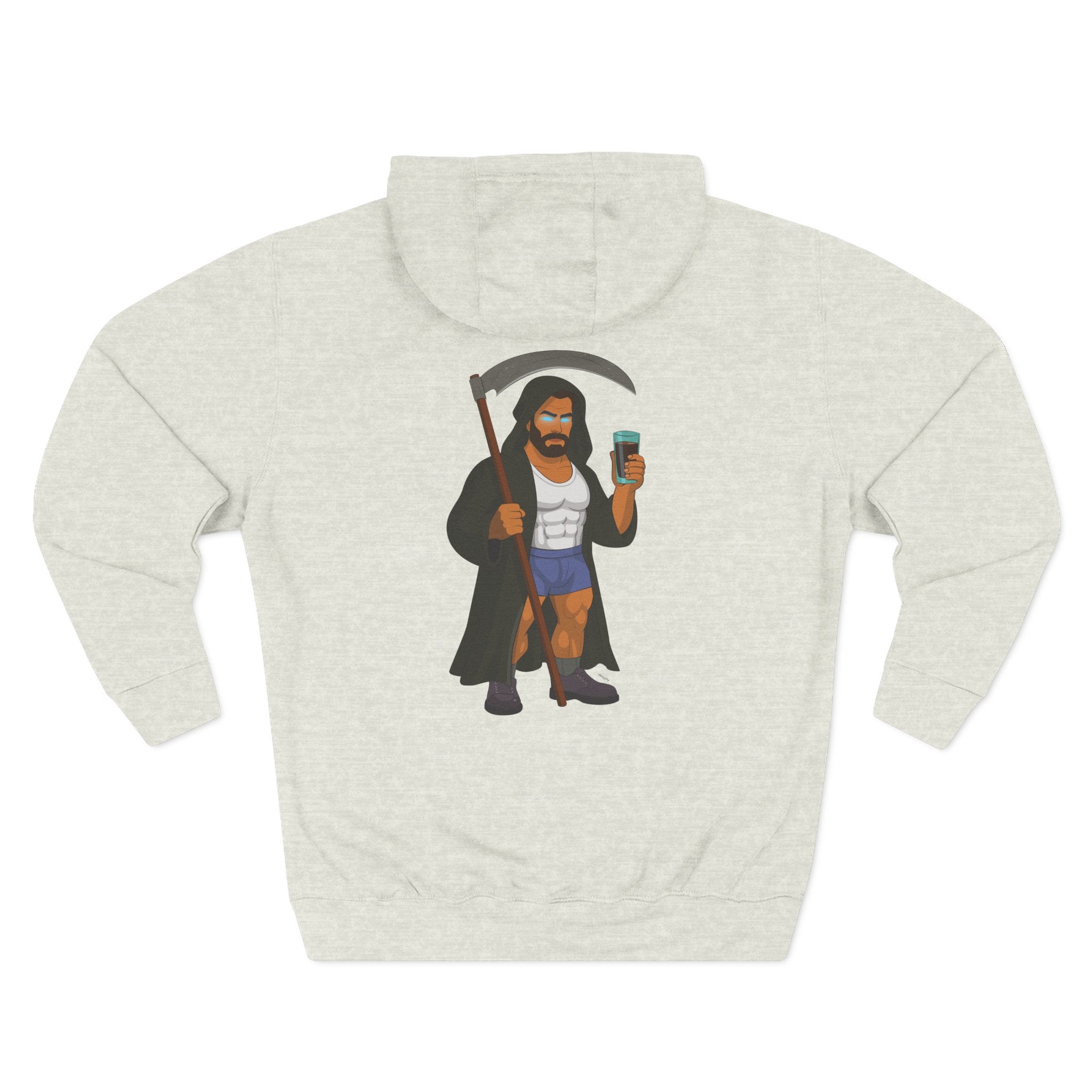 Daddy Grim - Three-Panel Fleece Hoodie