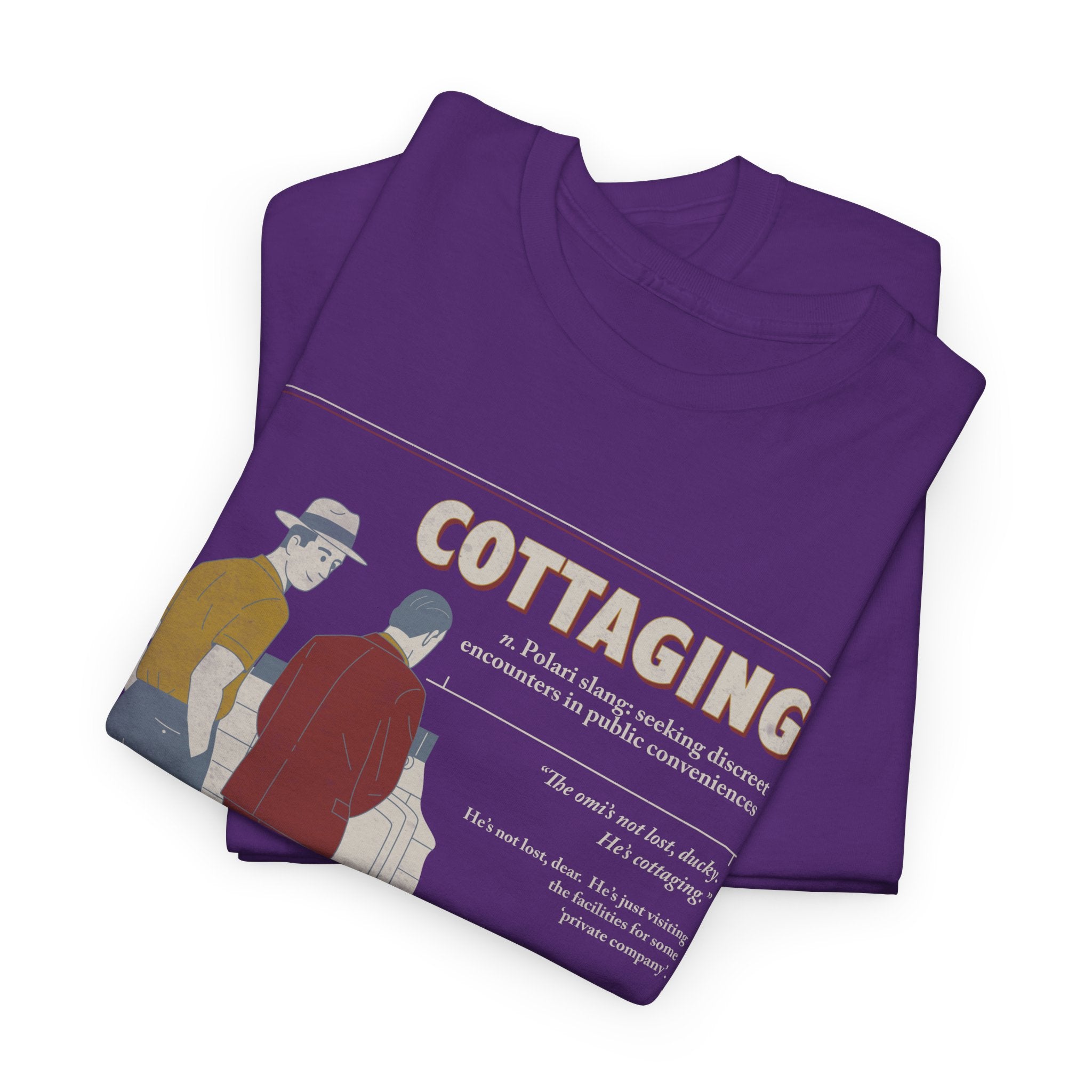 Polari: Cottaging - Unisex Heavy Cotton Shirt