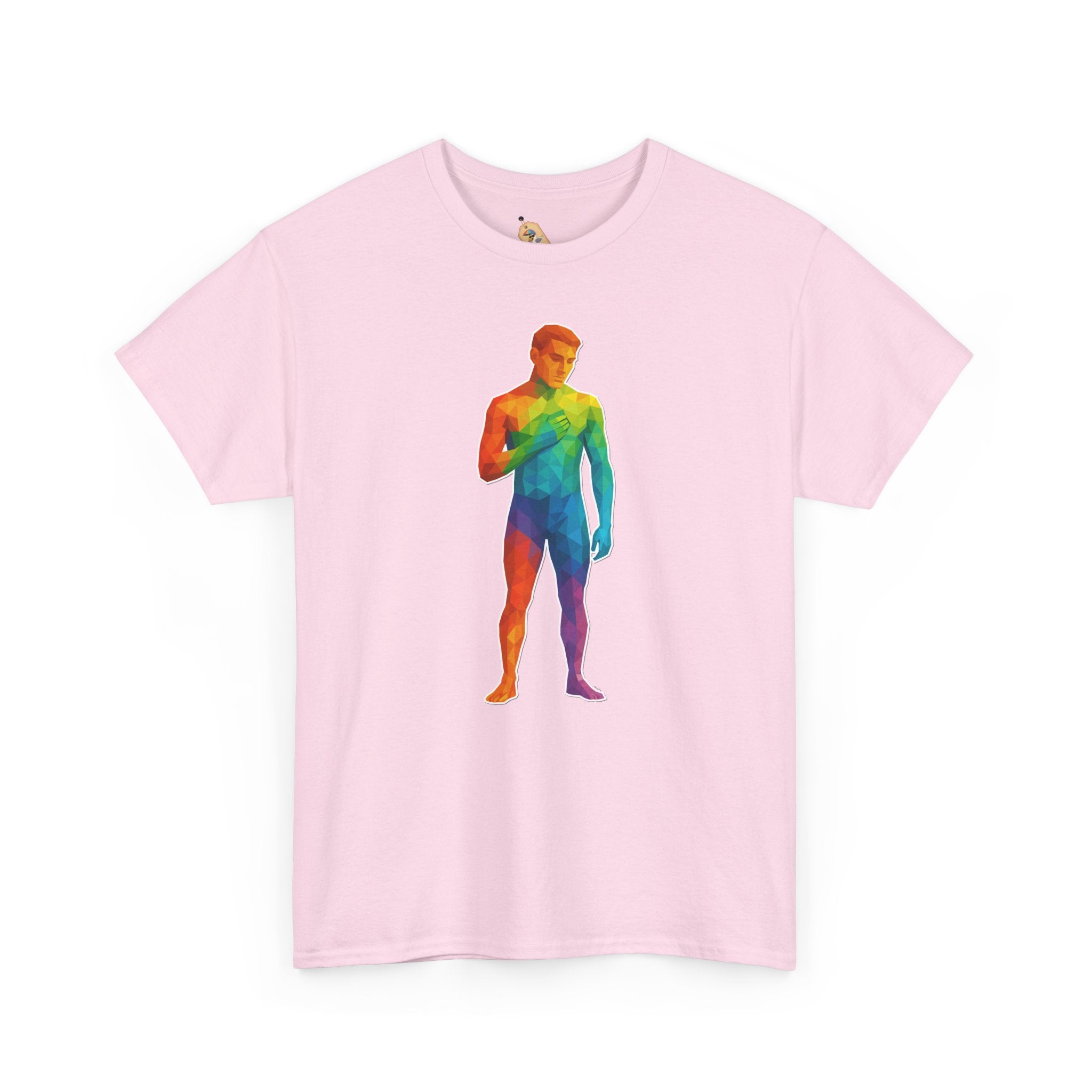 Geometric Pride Twink - Unisex Heavy Cotton Shirt