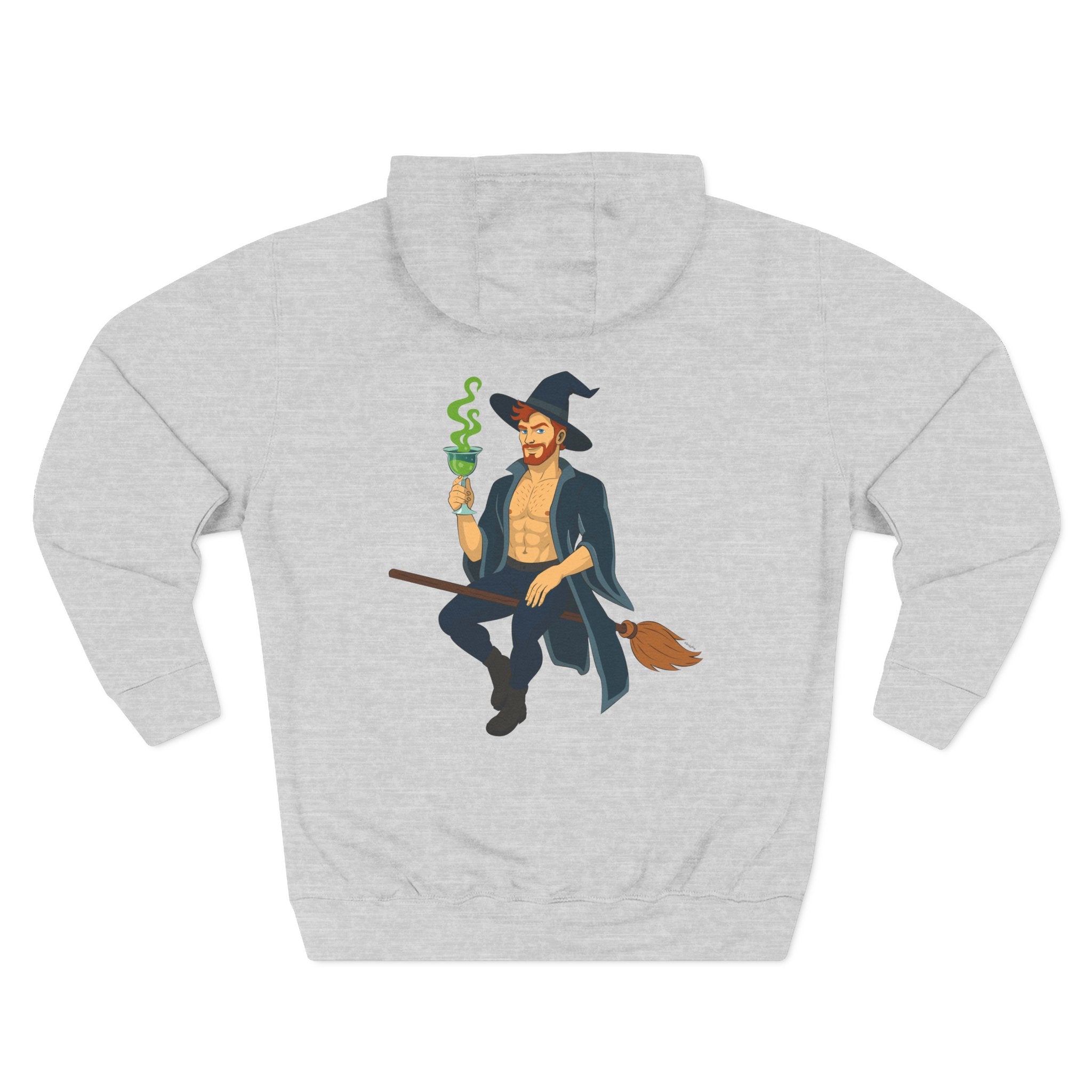 The Ginger Witch - Three-Panel Fleece Hoodie