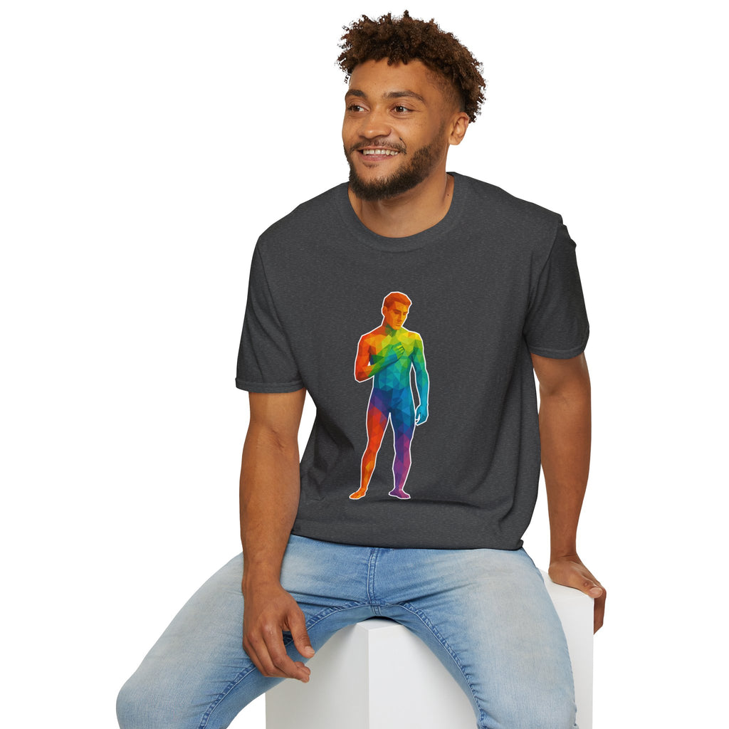 Geometric Pride Twink - Unisex Softstyle T-Shirt