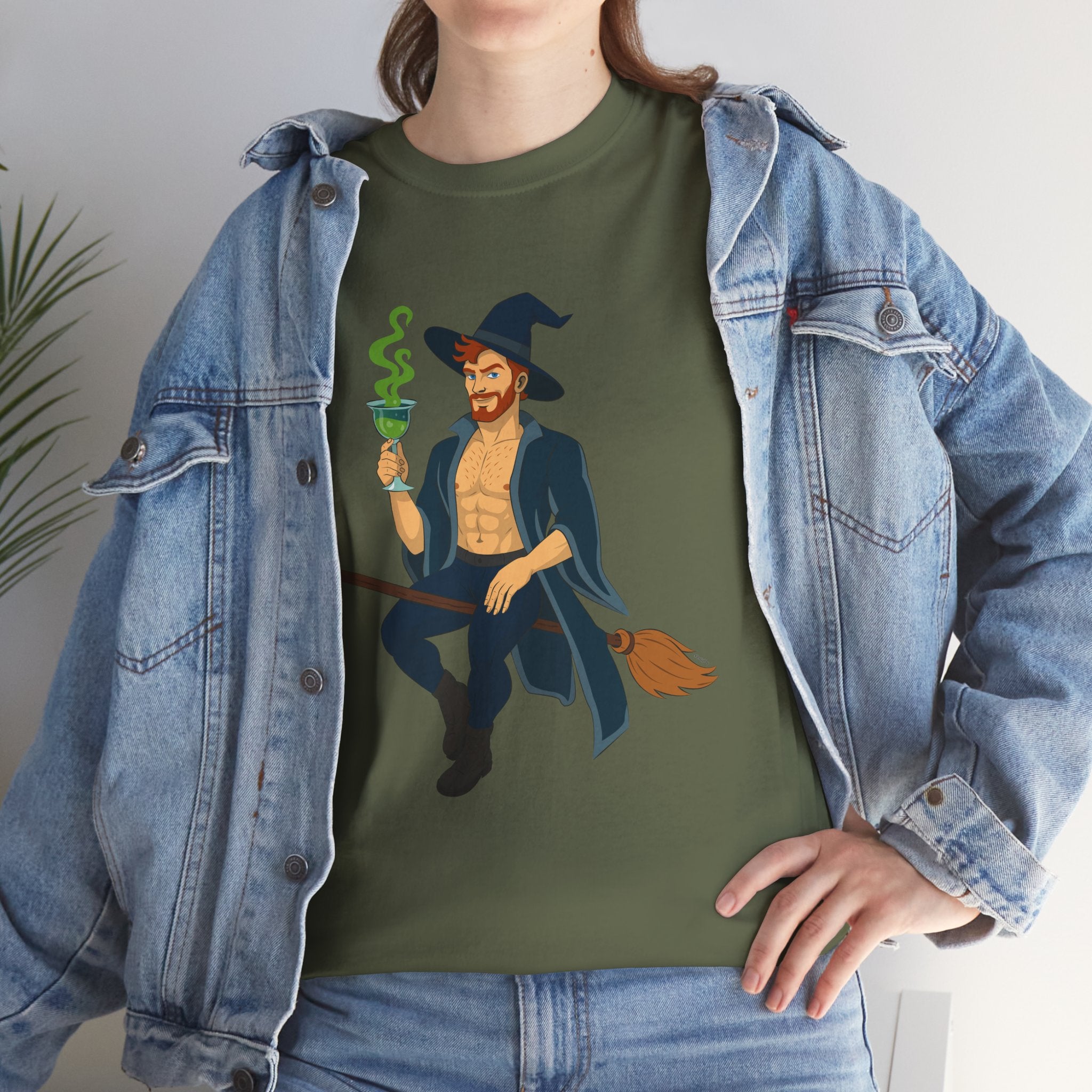 The Ginger Witch - Unisex Heavy Cotton Shirt