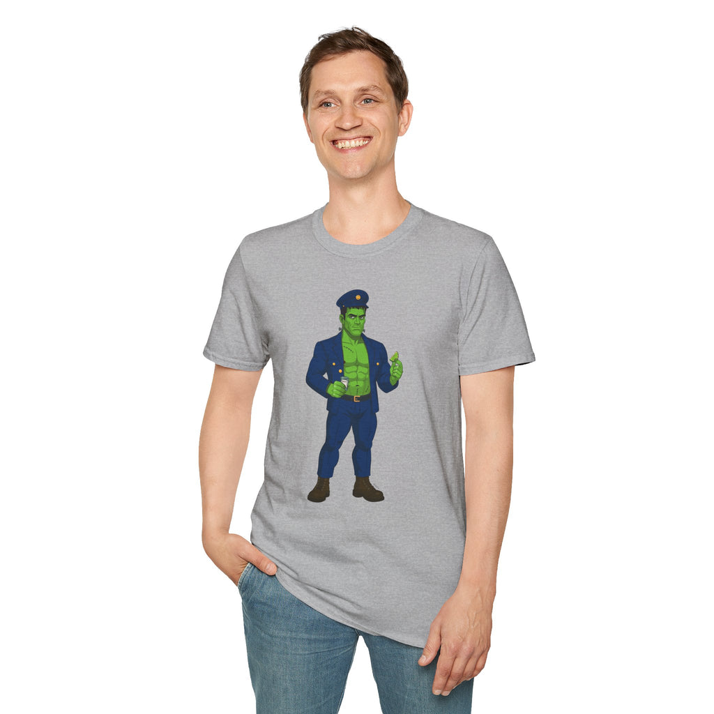 Major Frank N. Stein - Unisex Softstyle T-Shirt