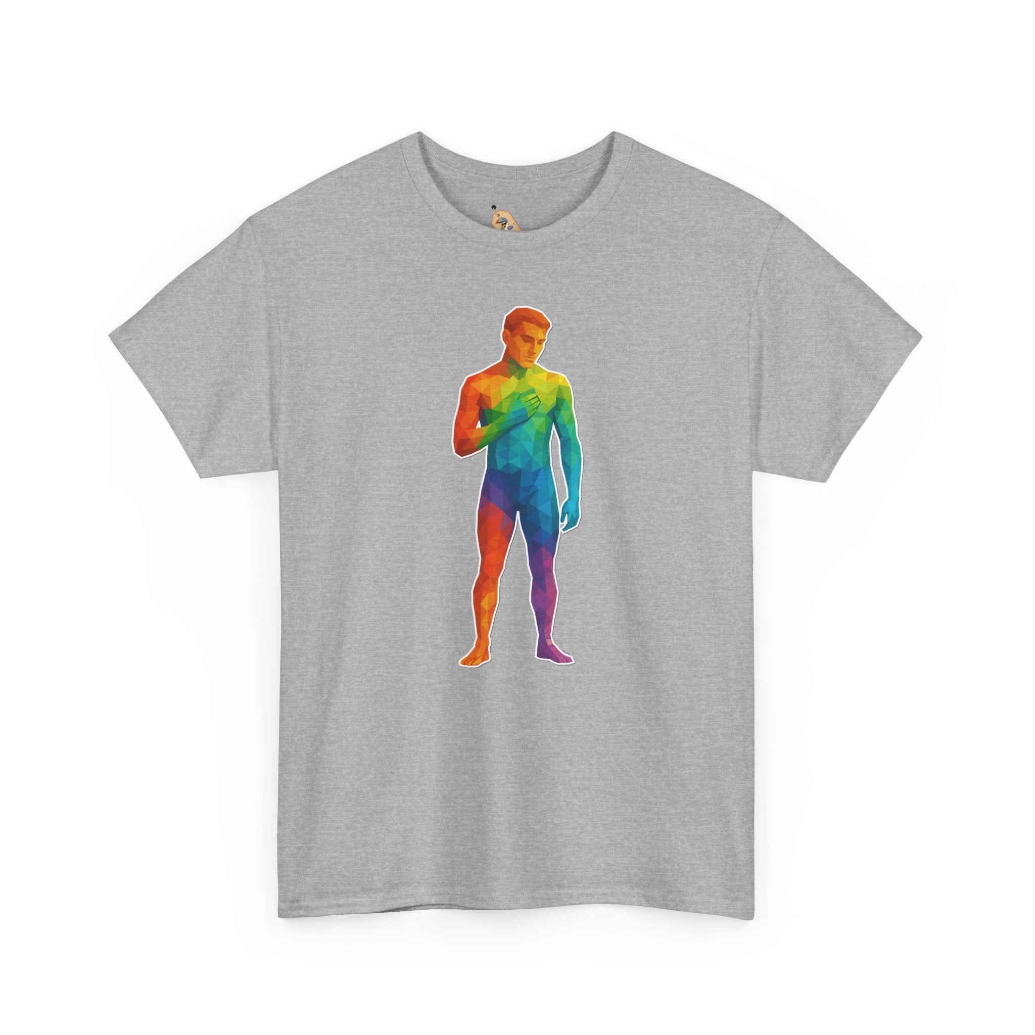 Geometric Pride Twink - Unisex Heavy Cotton Shirt