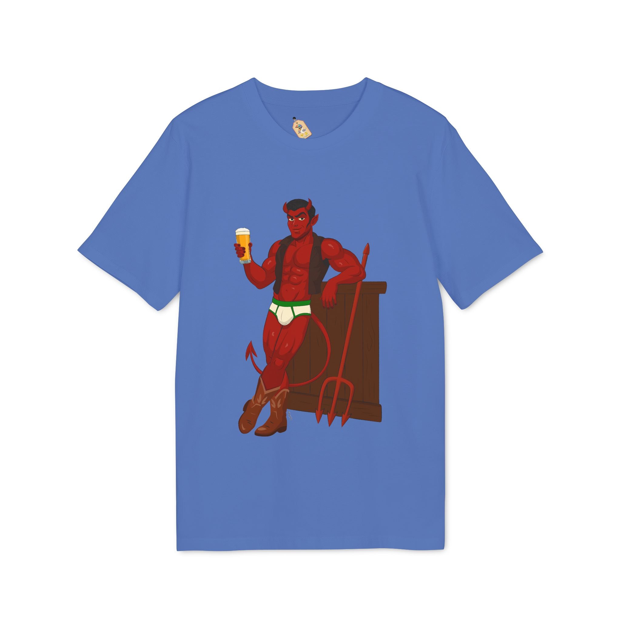 Saddle Up, Devil - Organic Staple T-shirt