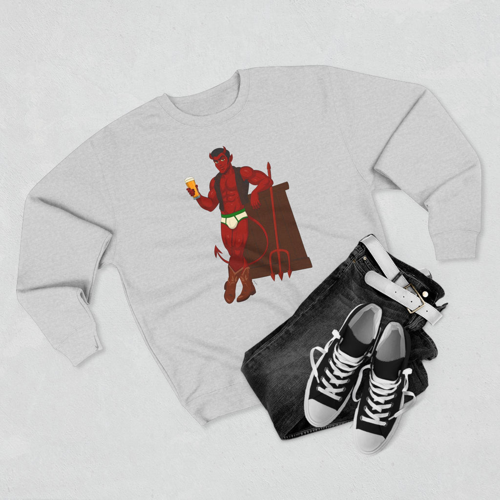 Saddle Up, Devil - Unisex Crewneck Sweatshirt
