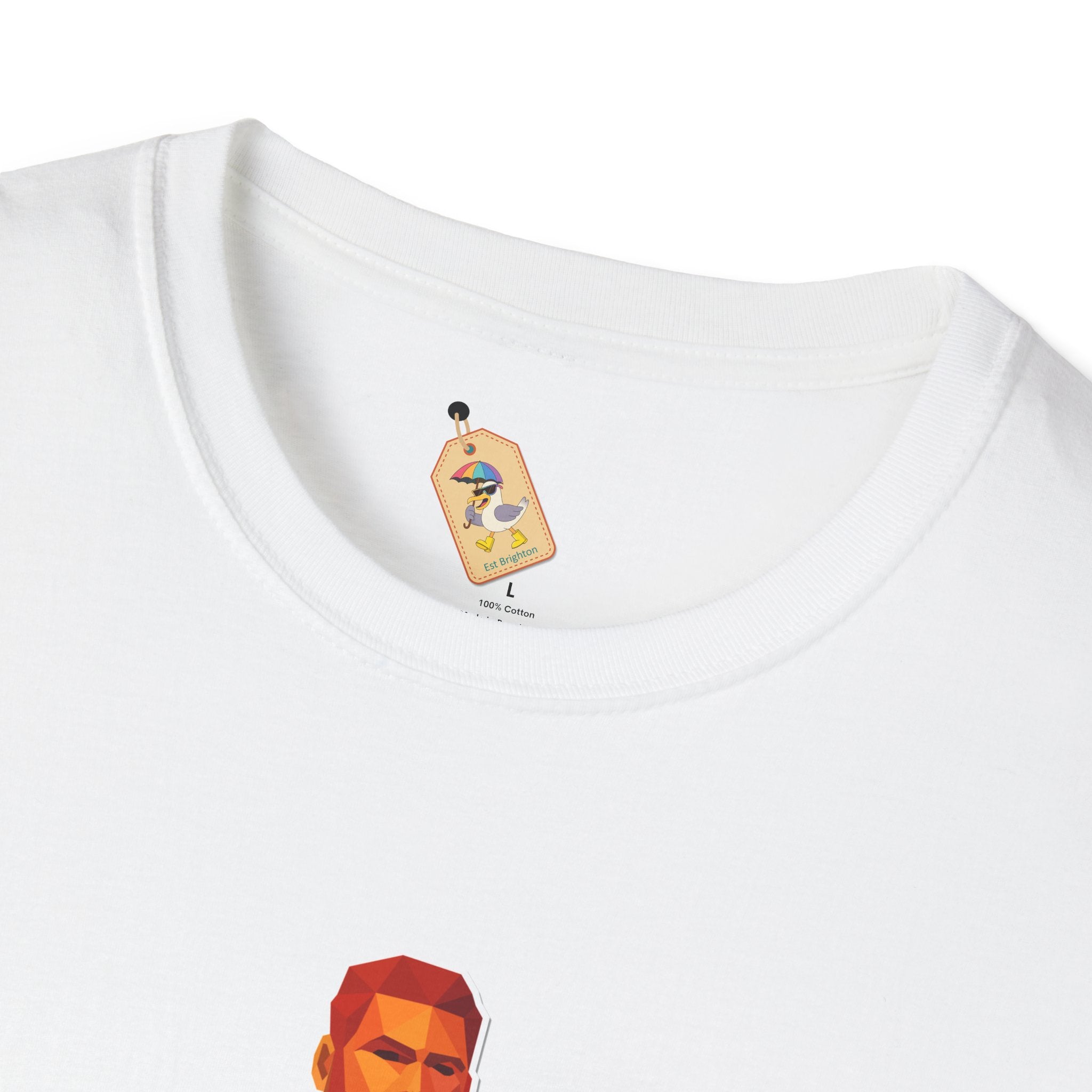 Geometric Pride Daddy - Unisex Softstyle T-Shirt