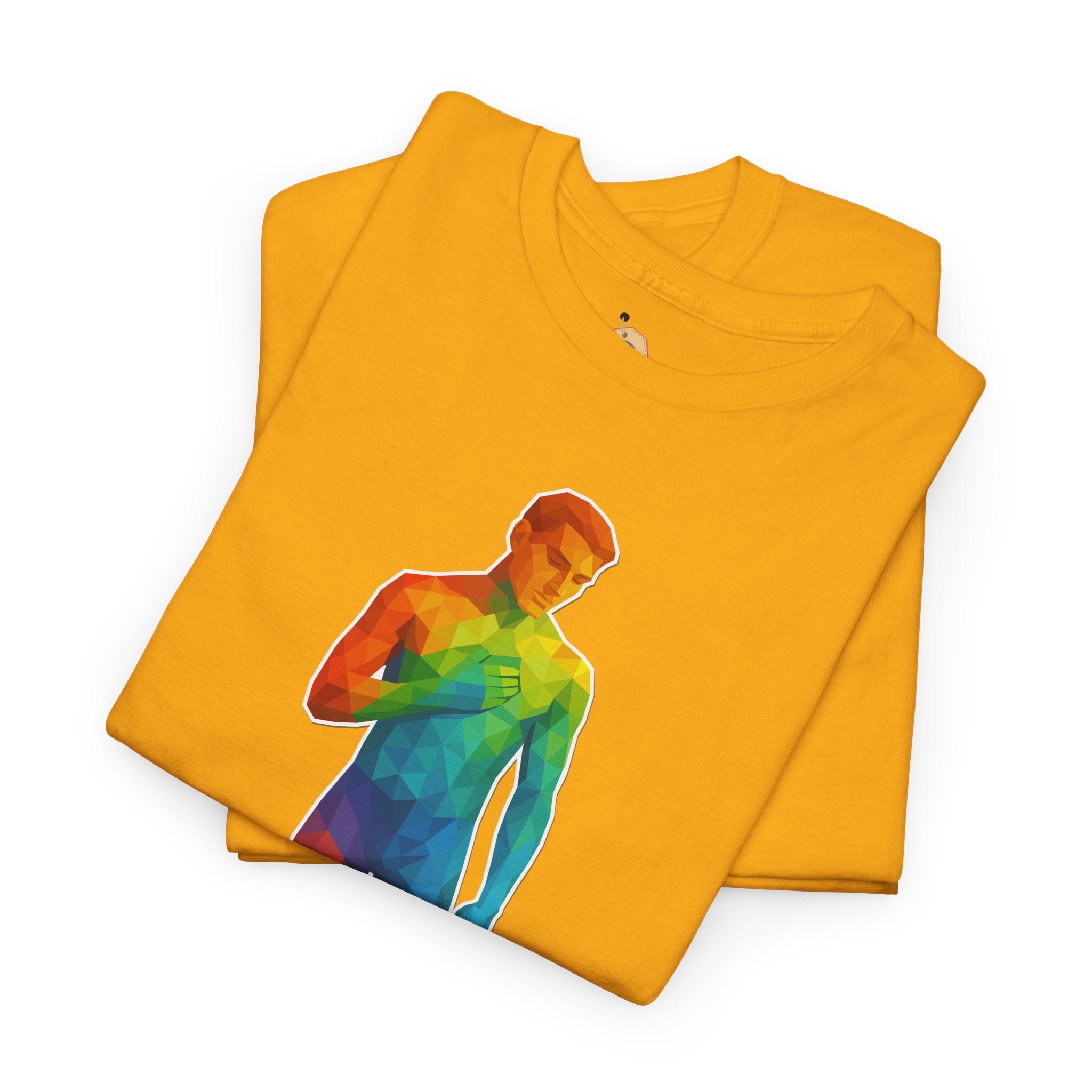 Geometric Pride Twink - Unisex Heavy Cotton Shirt