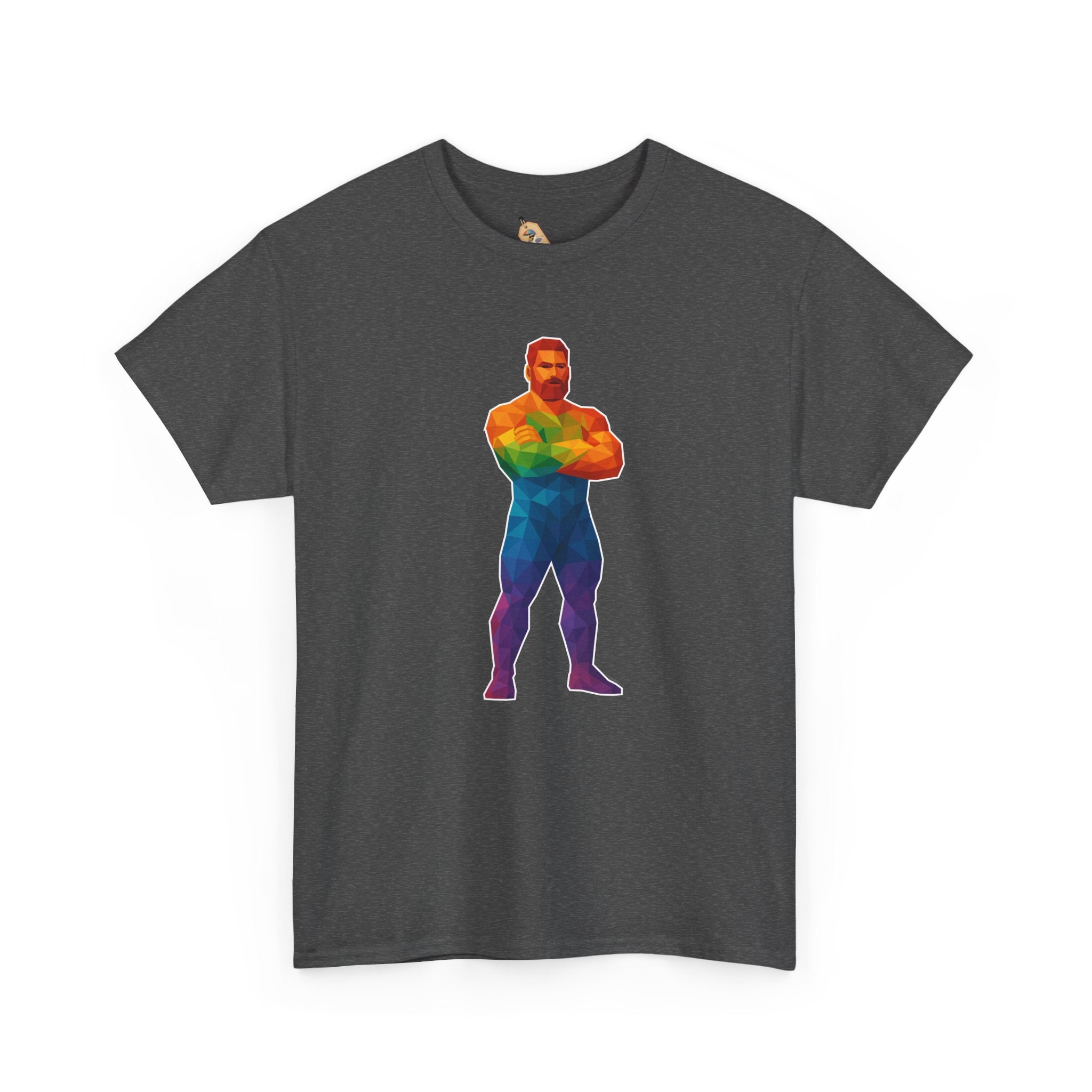 Geometric Pride Daddy - Unisex Heavy Cotton Shirt