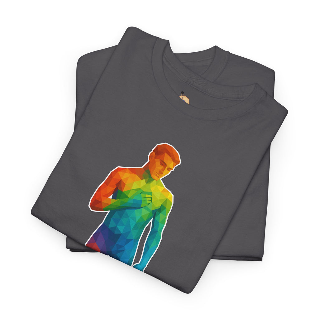 Geometric Pride Twink - Unisex Heavy Cotton Shirt