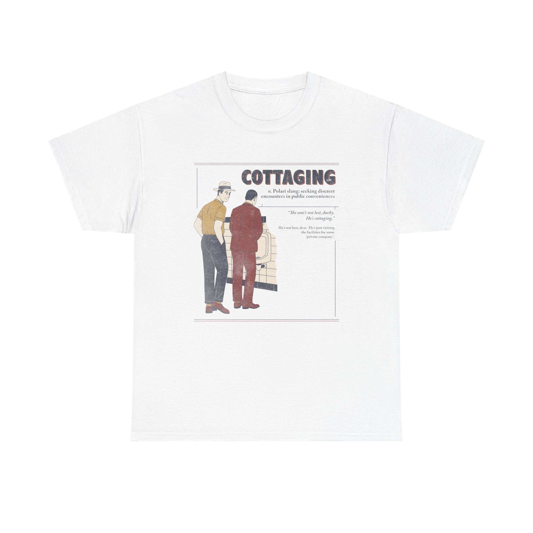 Polari: Cottaging - Unisex Heavy Cotton Shirt