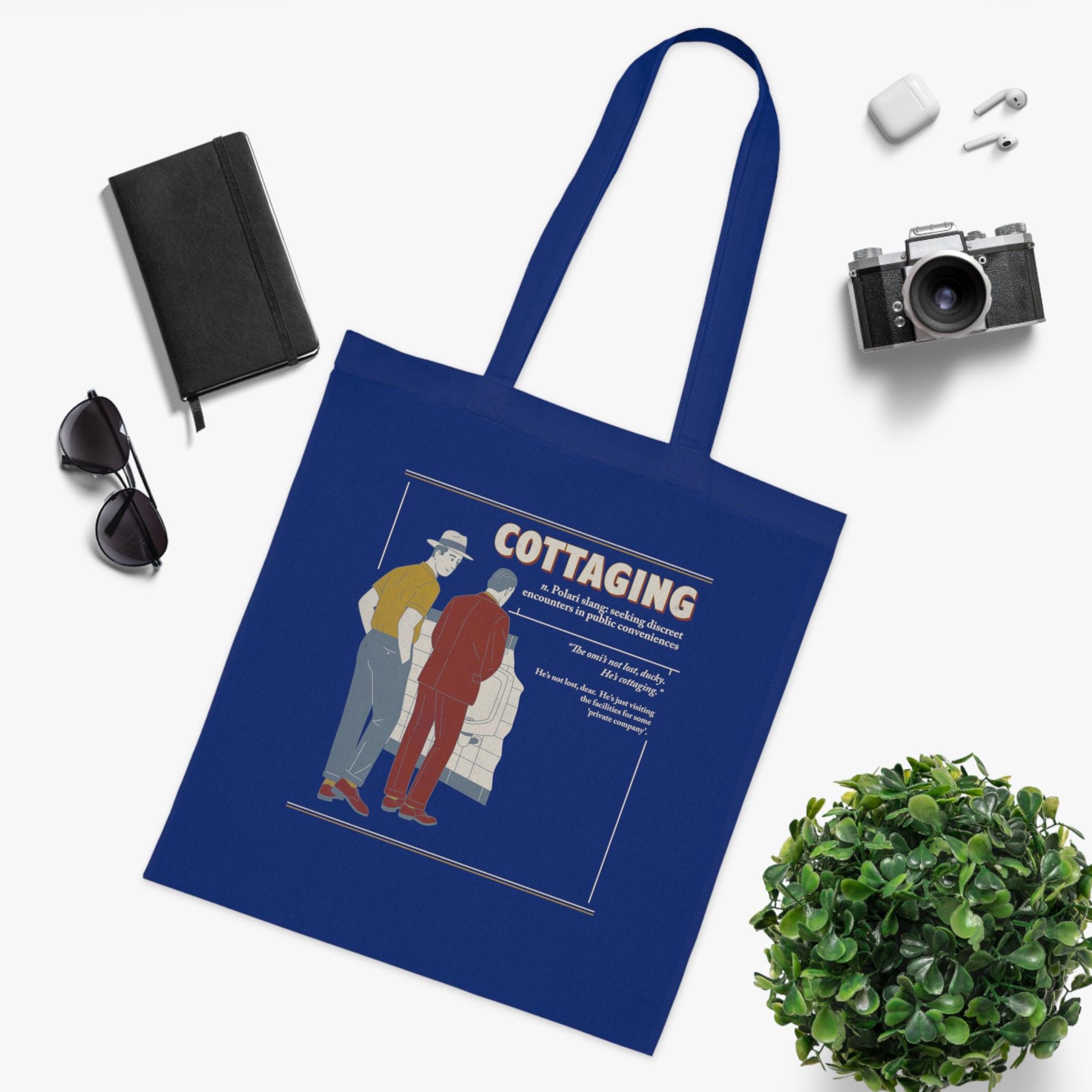 Polari: Cottaging - Cotton Tote Bag