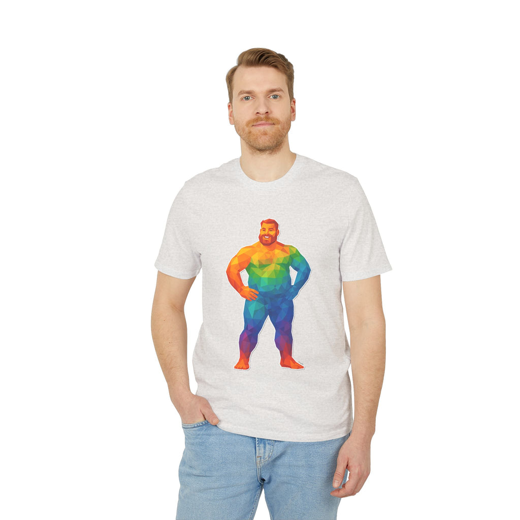 Geometric Pride Bear - Organic Staple T-shirt