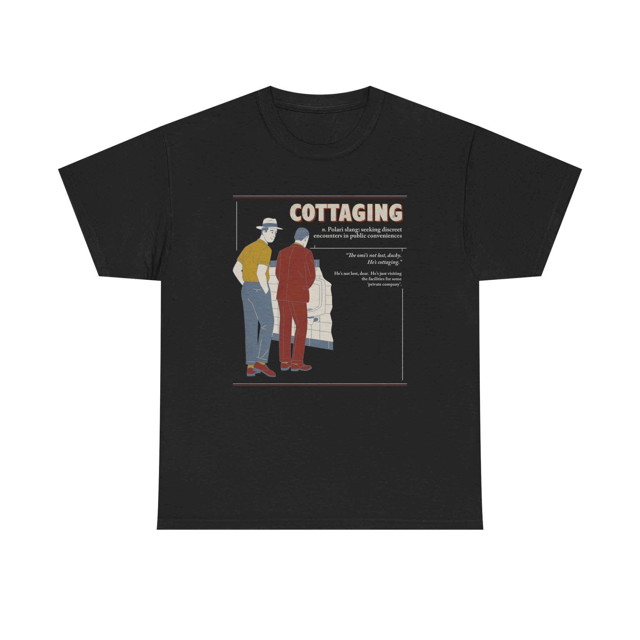 Polari: Cottaging - Unisex Heavy Cotton Shirt
