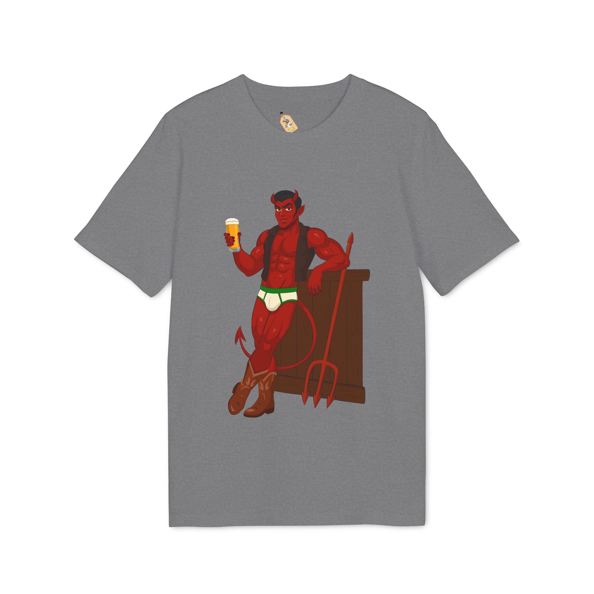 Saddle Up, Devil - Organic Staple T-shirt