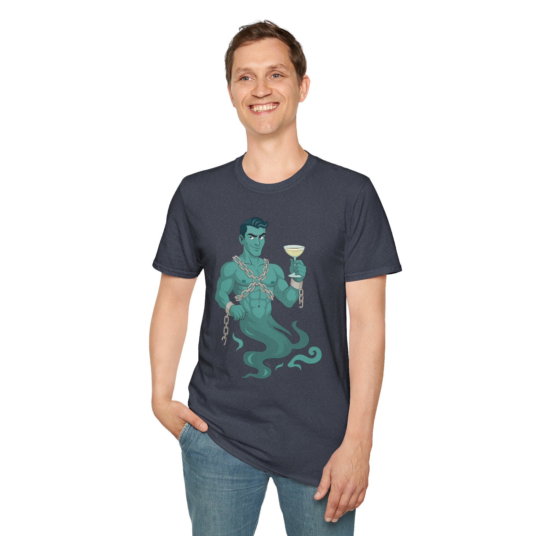 Hunk in chains - Unisex Softstyle T-Shirt