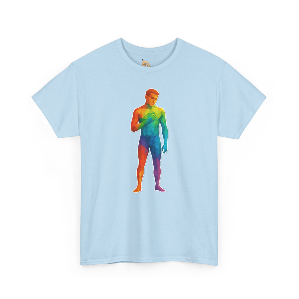 Geometric Pride Twink - Unisex Heavy Cotton Shirt