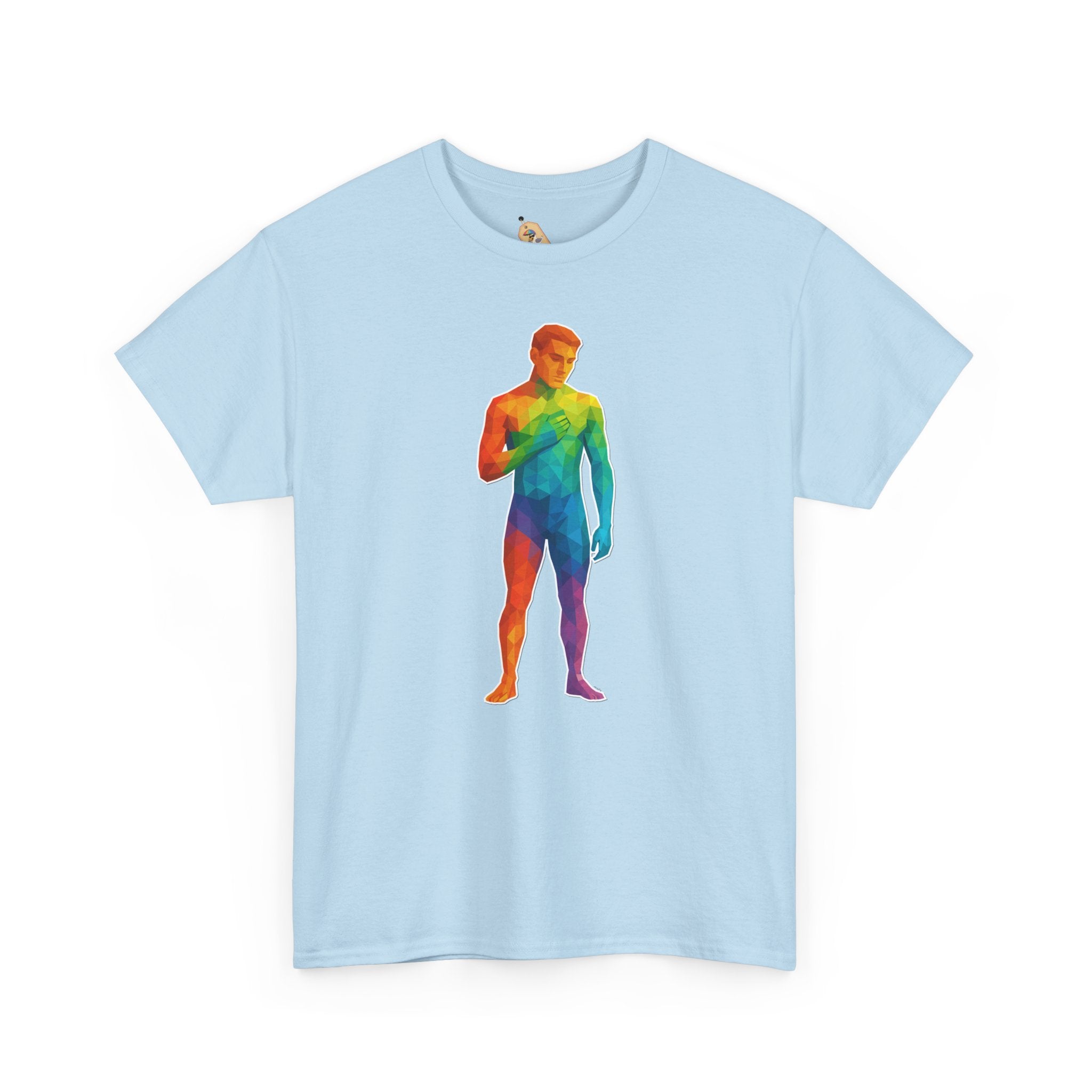 Geometric Pride Twink - Unisex Heavy Cotton Shirt