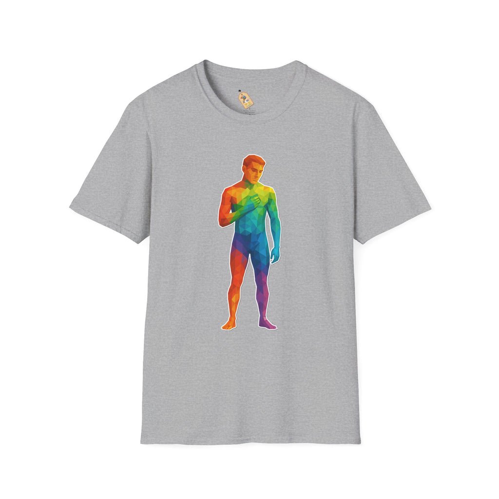 Geometric Pride Twink - Unisex Softstyle T-Shirt