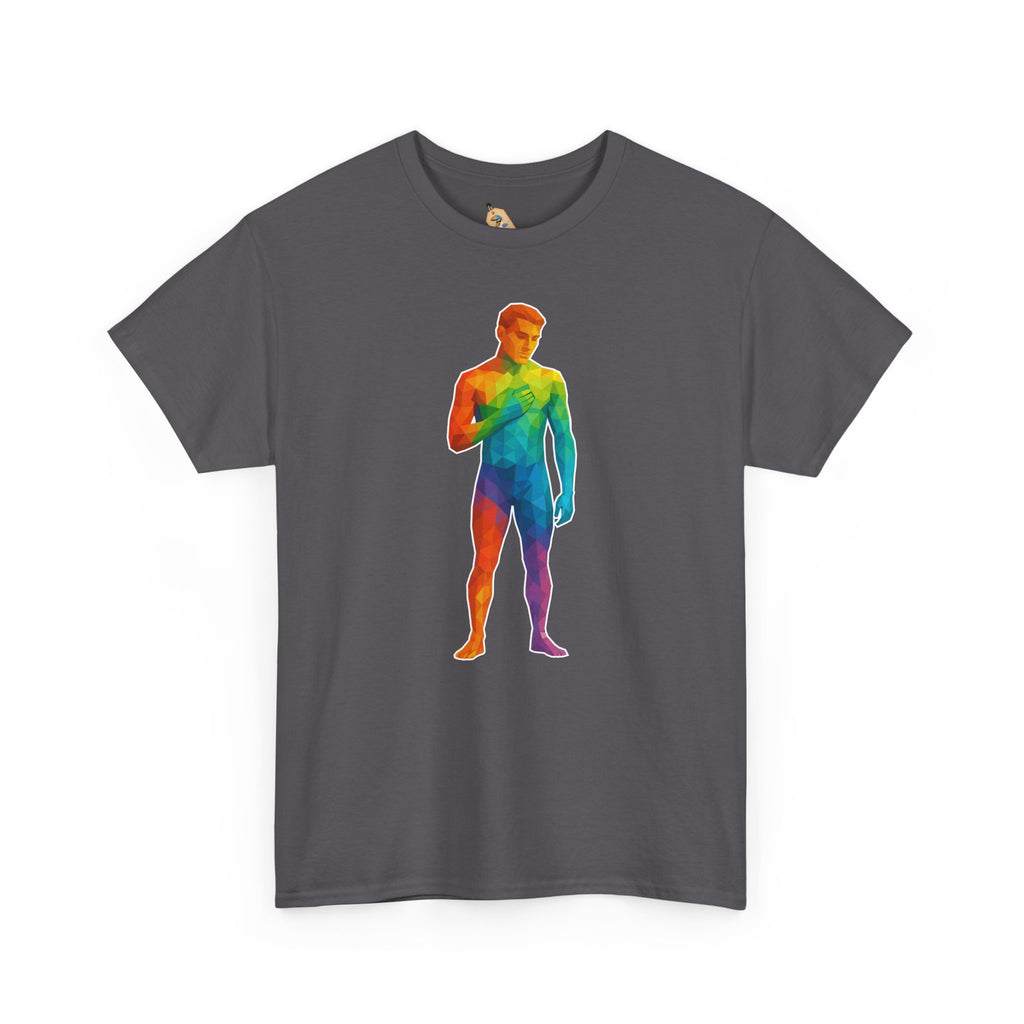 Geometric Pride Twink - Unisex Heavy Cotton Shirt