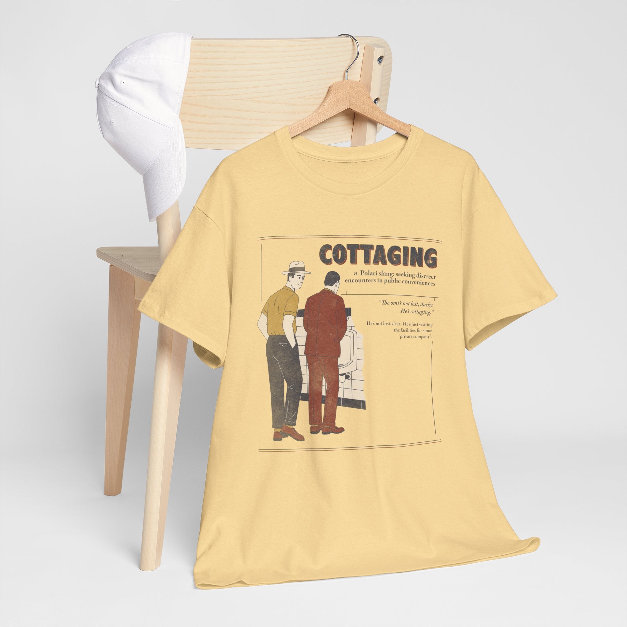 Polari: Cottaging - Unisex Heavy Cotton Shirt