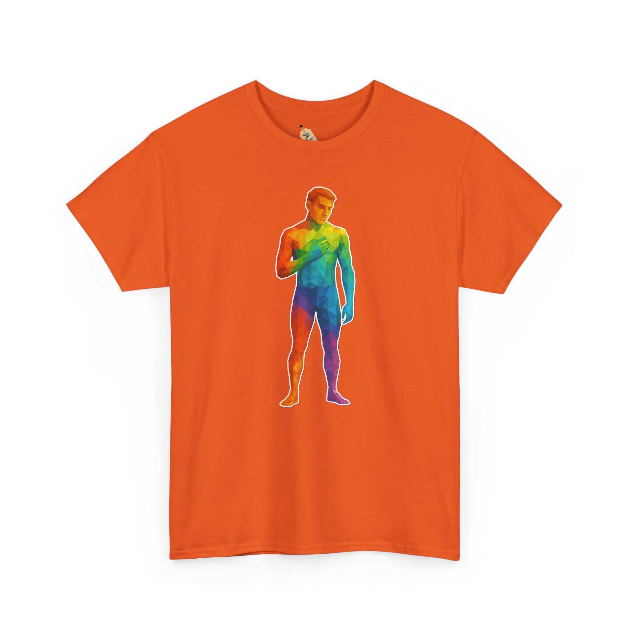Geometric Pride Twink - Unisex Heavy Cotton Shirt