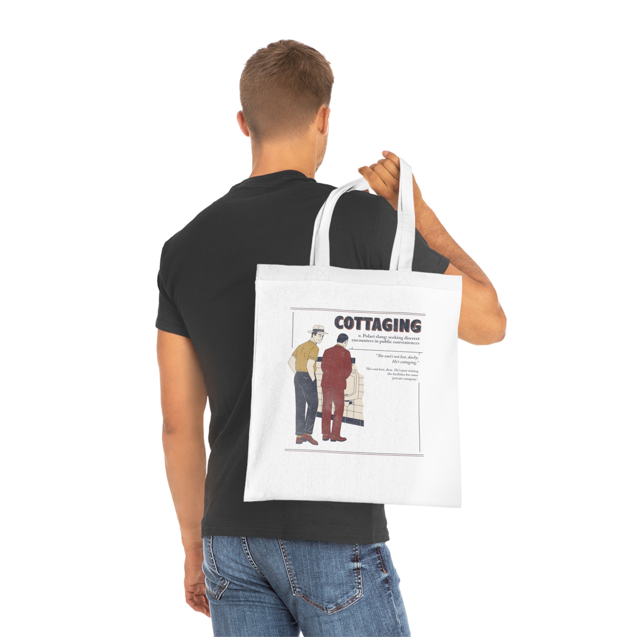 Polari: Cottaging - Cotton Tote Bag