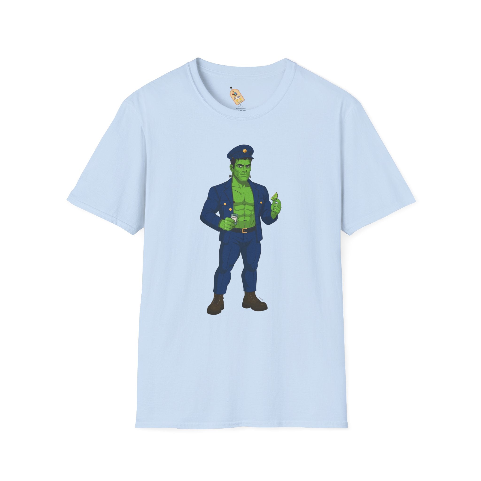 Major Frank N. Stein - Unisex Softstyle T-Shirt