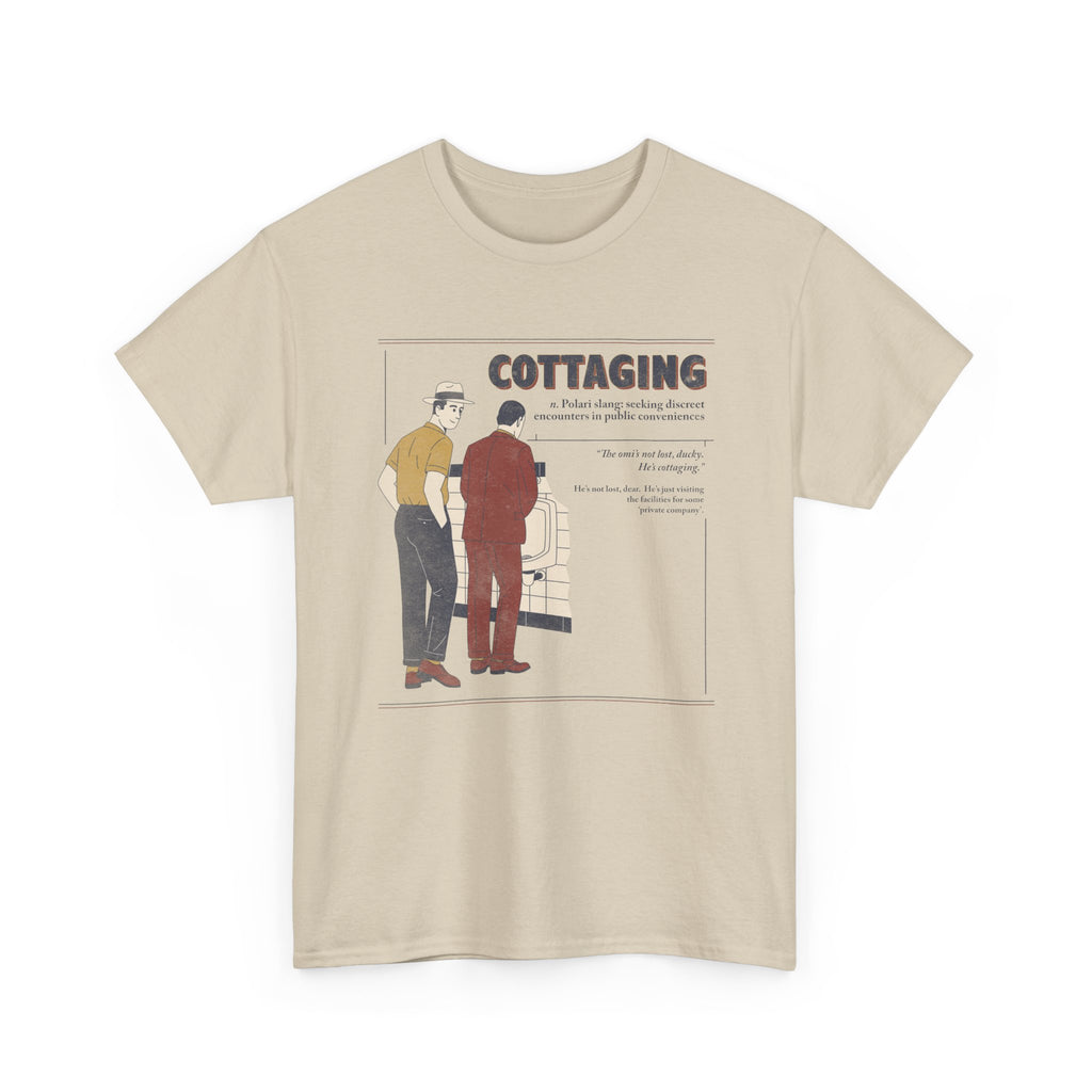 Polari: Cottaging - Unisex Heavy Cotton Shirt