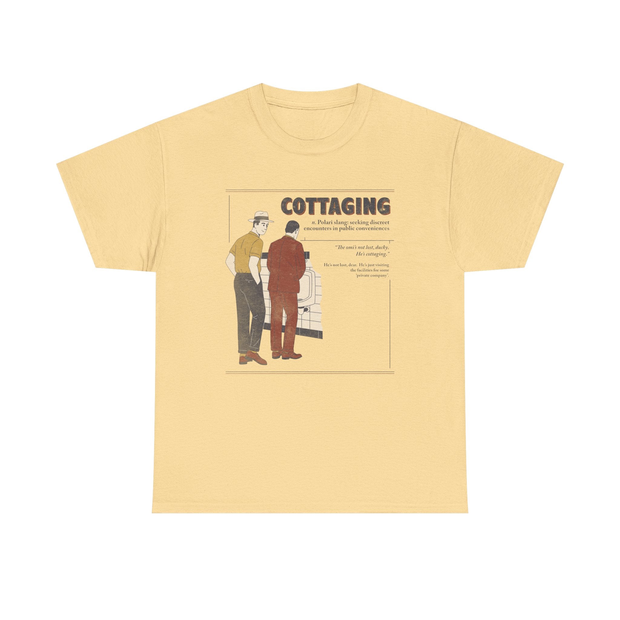 Polari: Cottaging - Unisex Heavy Cotton Shirt