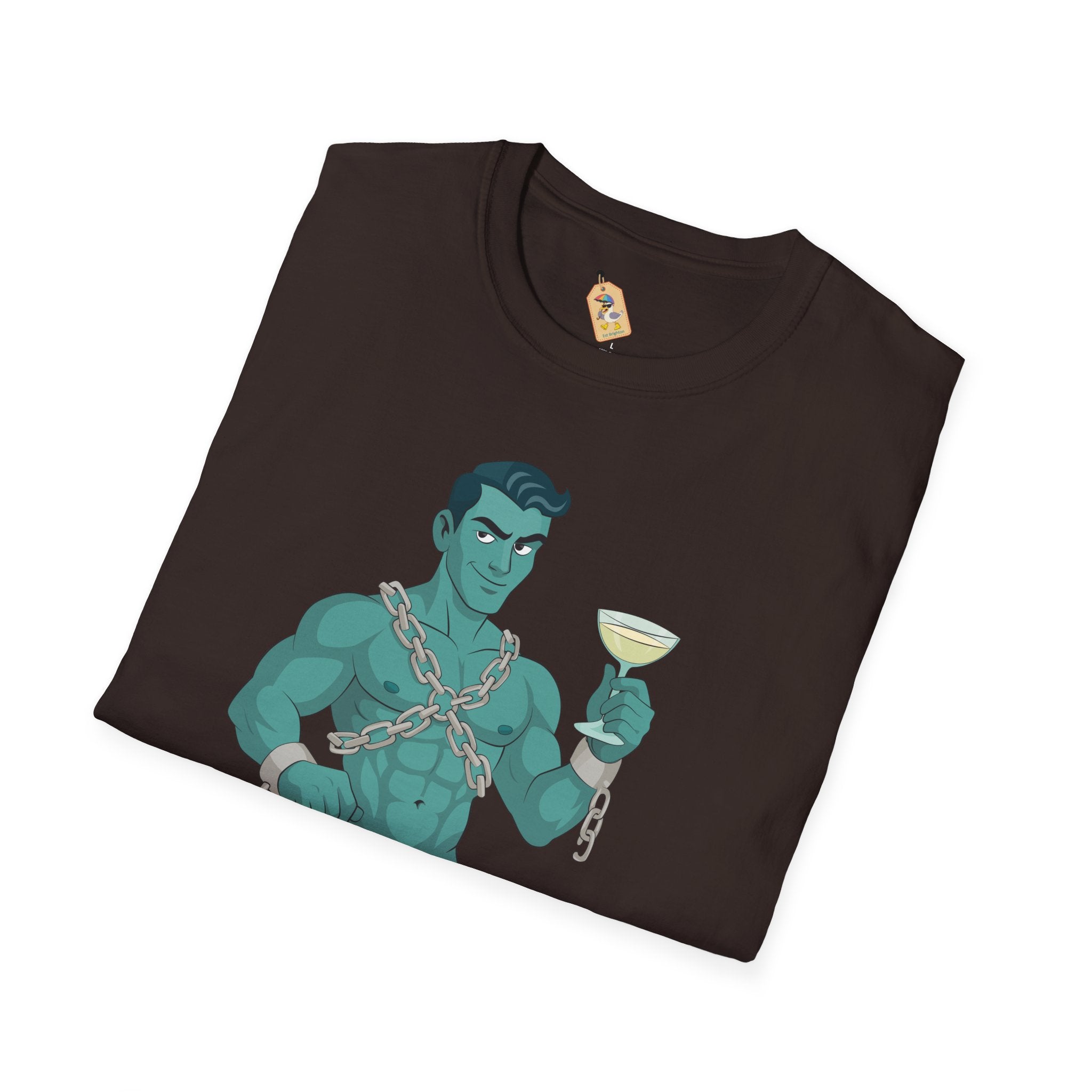 Hunk in chains - Unisex Softstyle T-Shirt