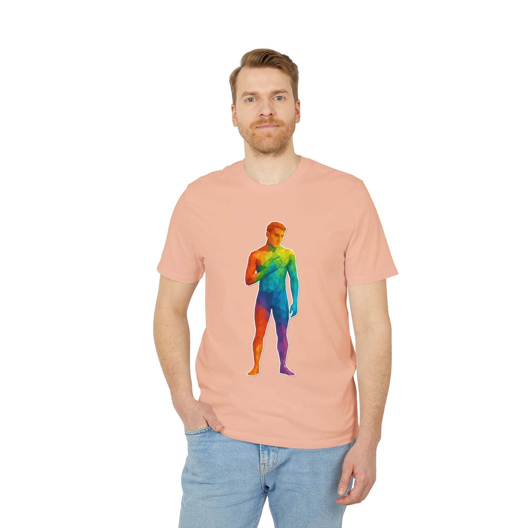 Geometric Pride Twink - Organic Staple T-shirt