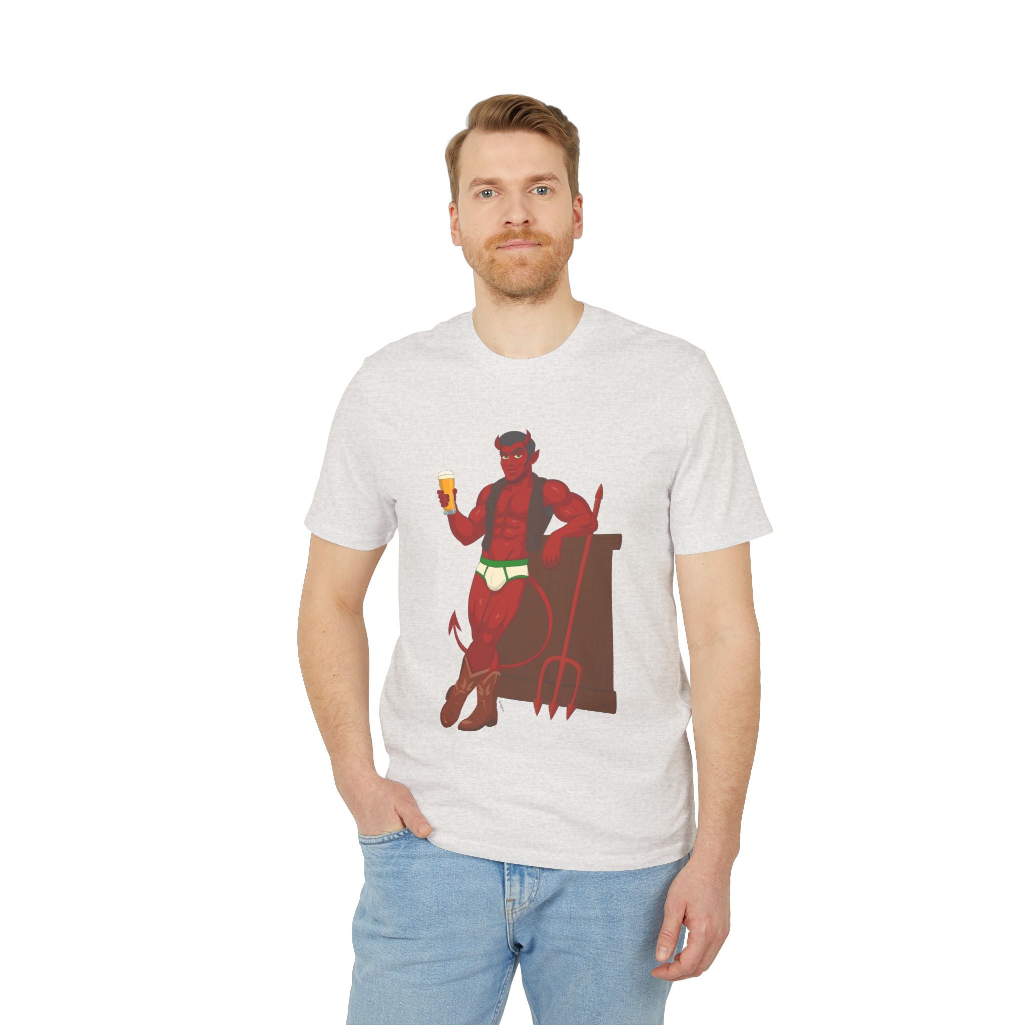 Saddle Up, Devil - Organic Staple T-shirt