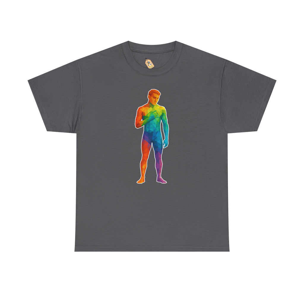 Geometric Pride Twink - Unisex Heavy Cotton Shirt