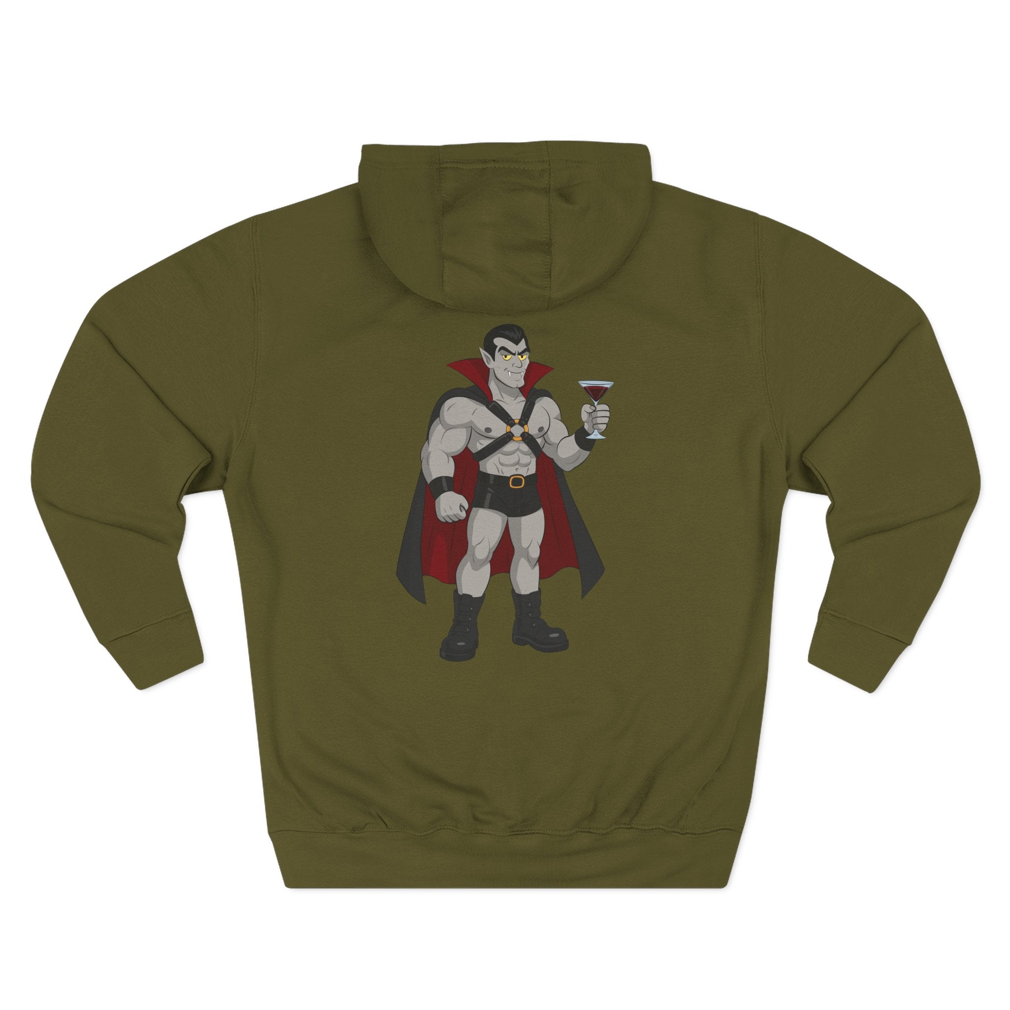 Vampire Daddy - Three-Panel Fleece Hoodie
