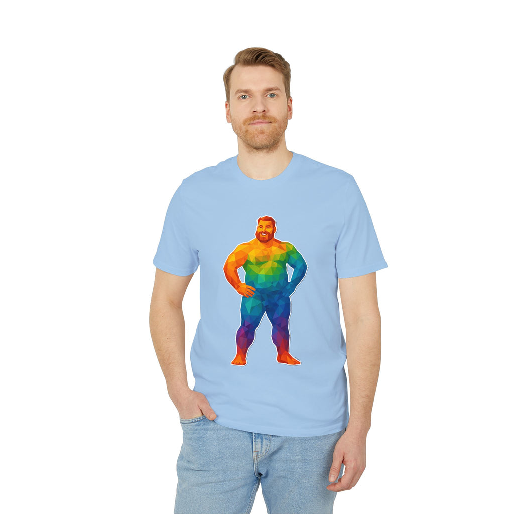 Geometric Pride Bear - Organic Staple T-shirt