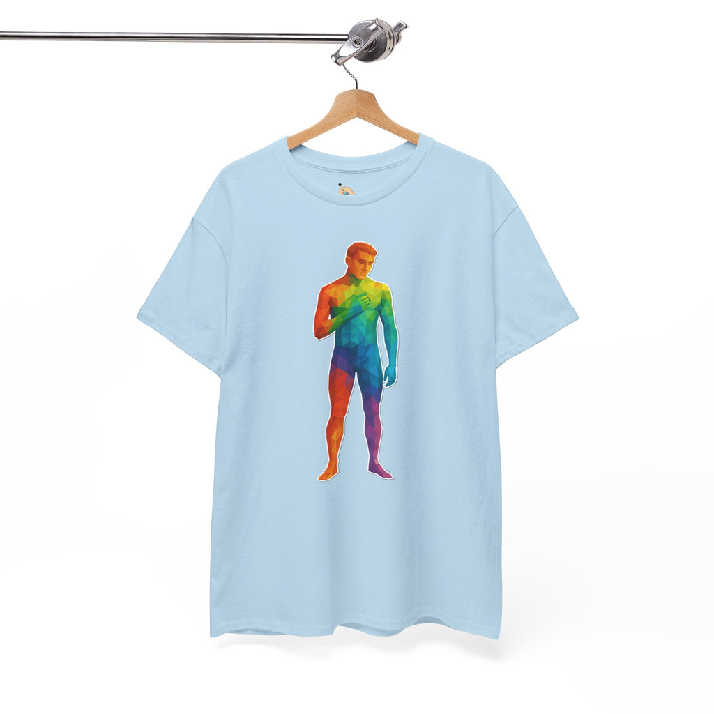 Geometric Pride Twink - Unisex Heavy Cotton Shirt