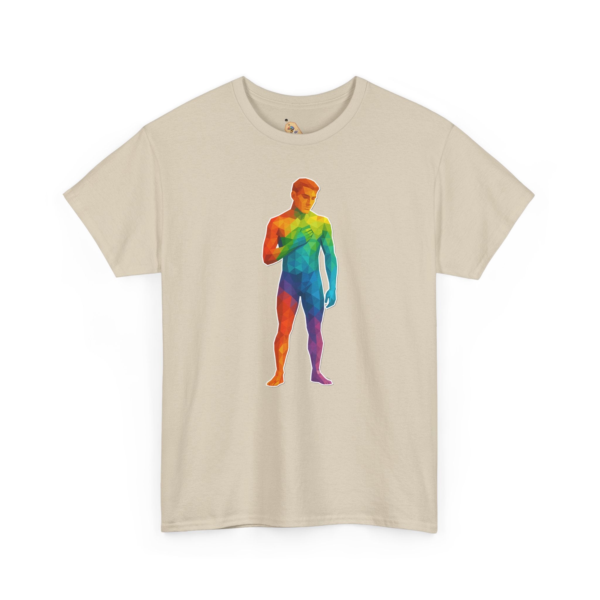 Geometric Pride Twink - Unisex Heavy Cotton Shirt