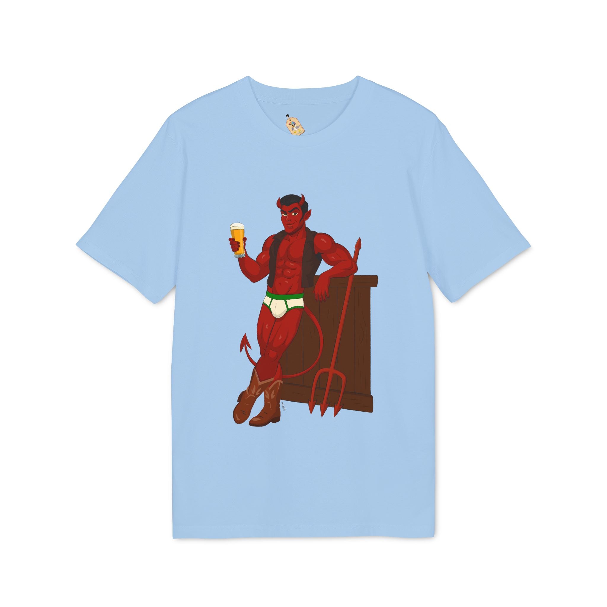Saddle Up, Devil - Organic Staple T-shirt
