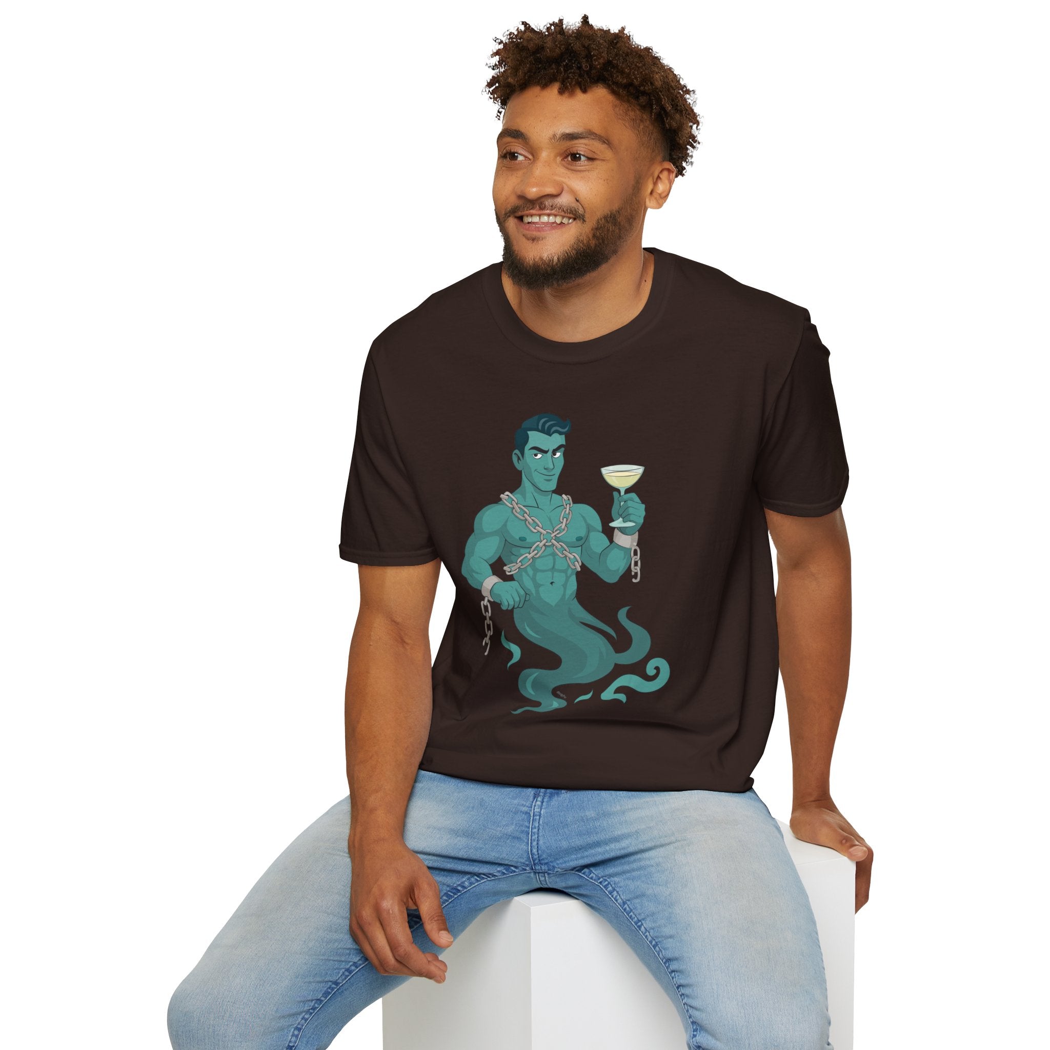 Hunk in chains - Unisex Softstyle T-Shirt