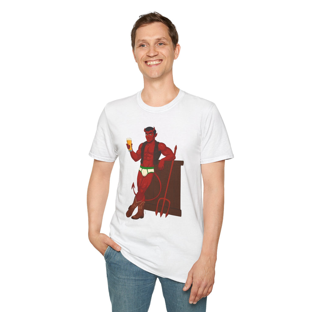 Saddle Up, Devil - Unisex Softstyle T-Shirt