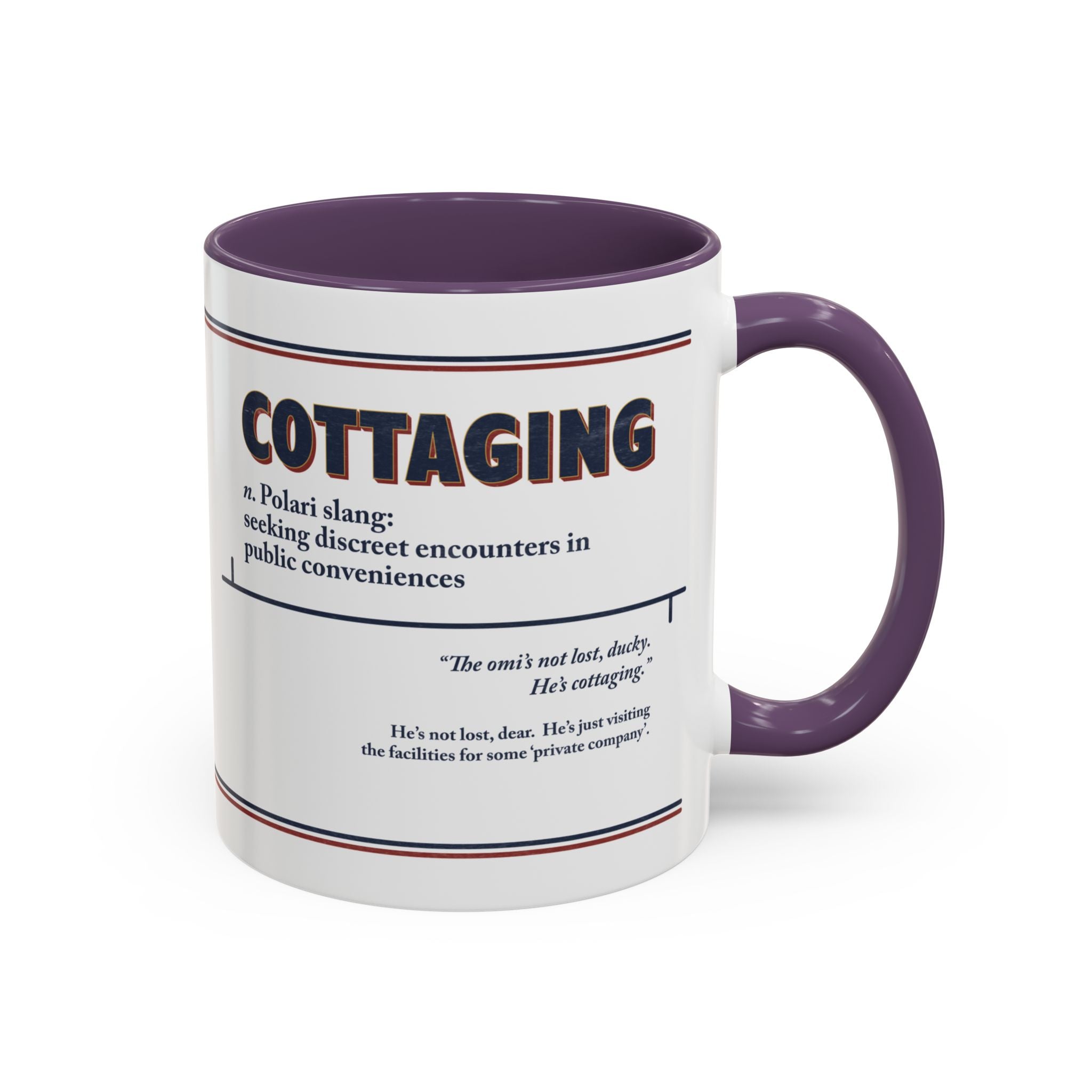 Polari: Cottaging - Accent Coffee Mug (11, 15oz)