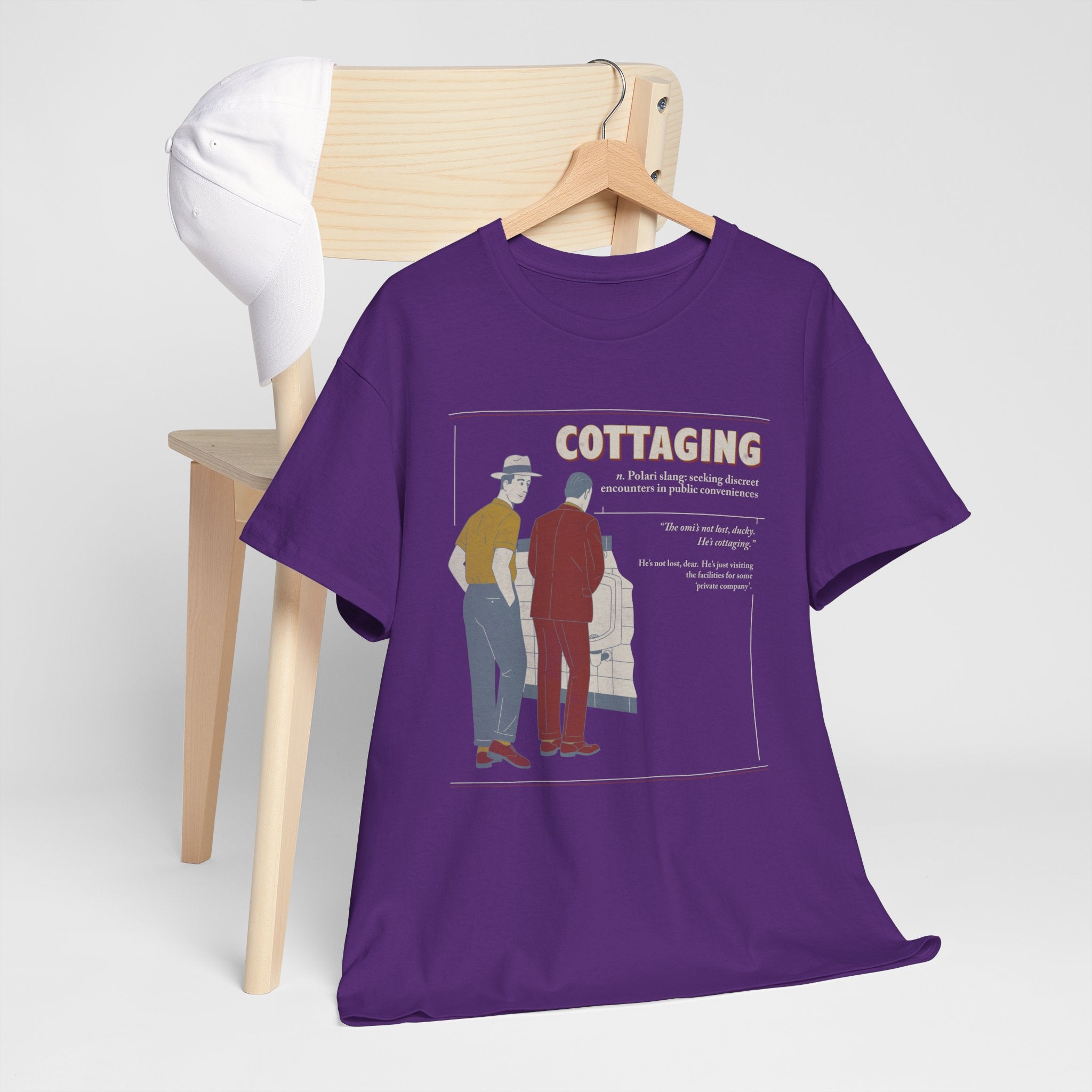 Polari: Cottaging - Unisex Heavy Cotton Shirt