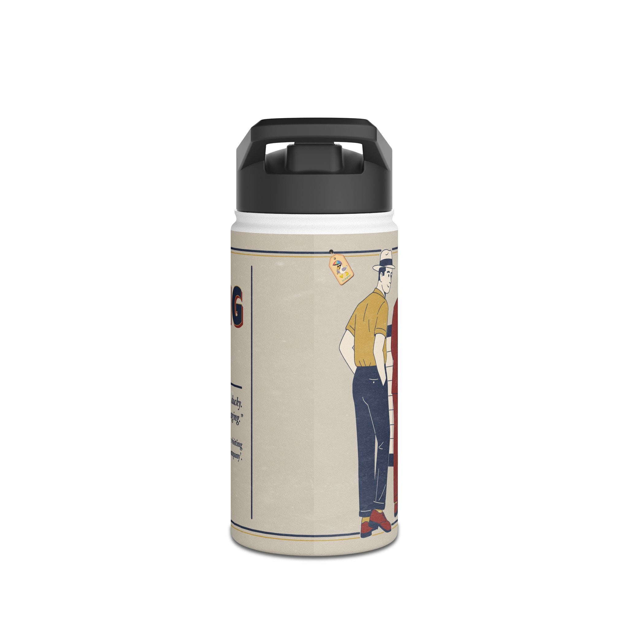 Polari: Cottaging. Stainless Steel Water Bottle