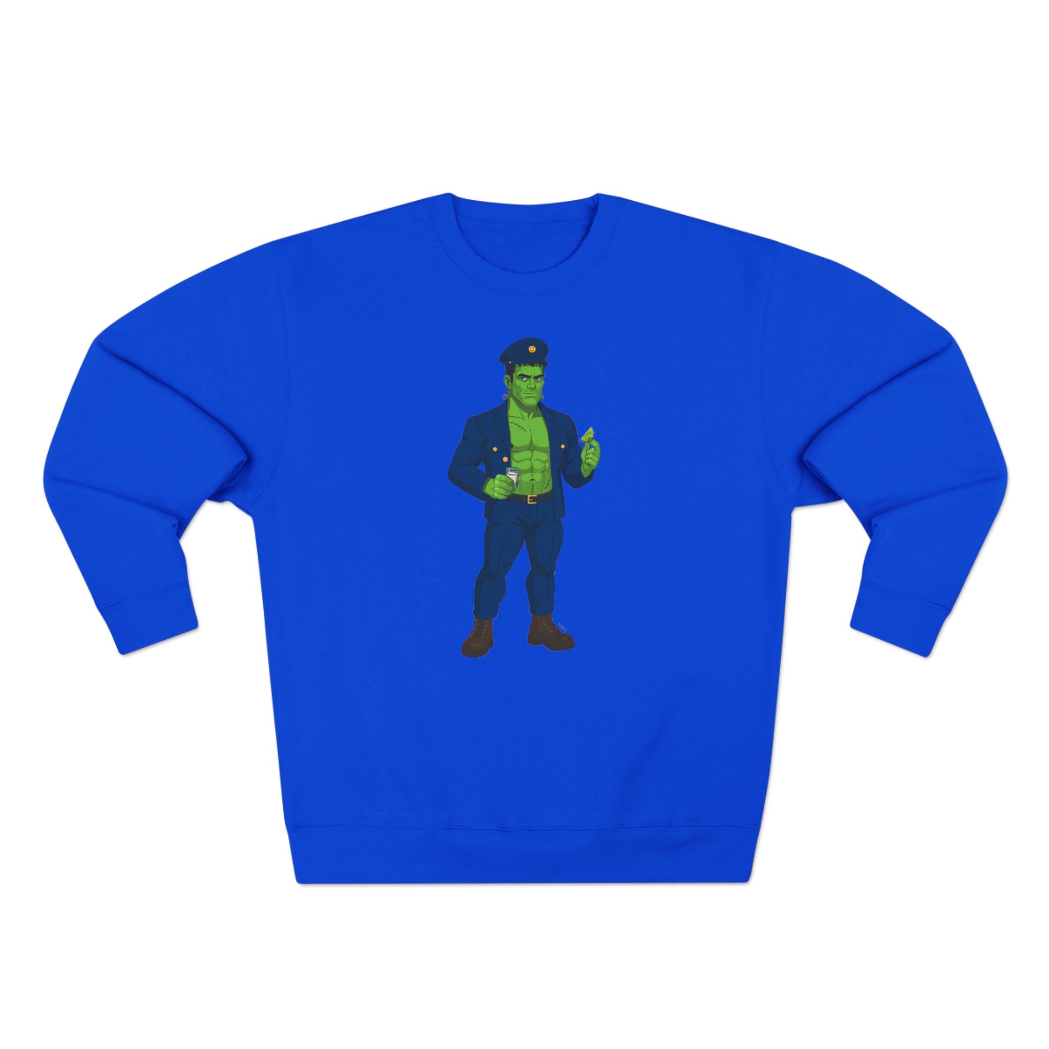Major Frank N. Stein - Unisex Crewneck Sweatshirt