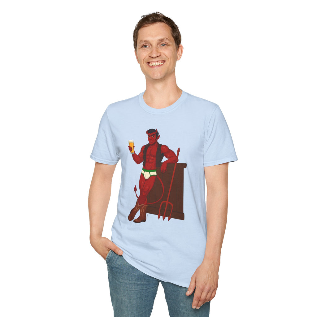 Saddle Up, Devil - Unisex Softstyle T-Shirt